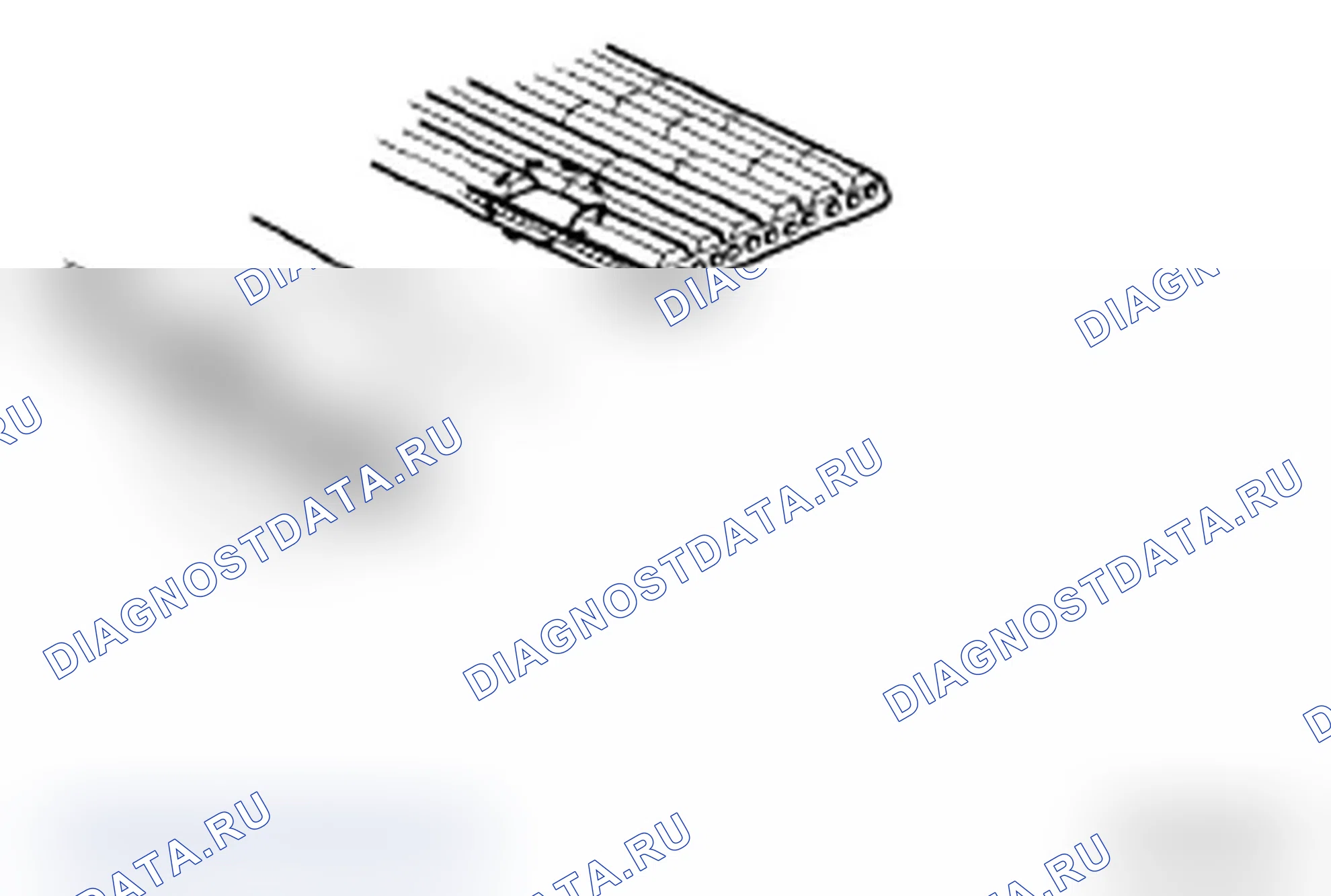 Рис. 23: ПРОВЕРКА ПРИВОДНОГО РЕМНЯ. Hyundai Santa Fe II