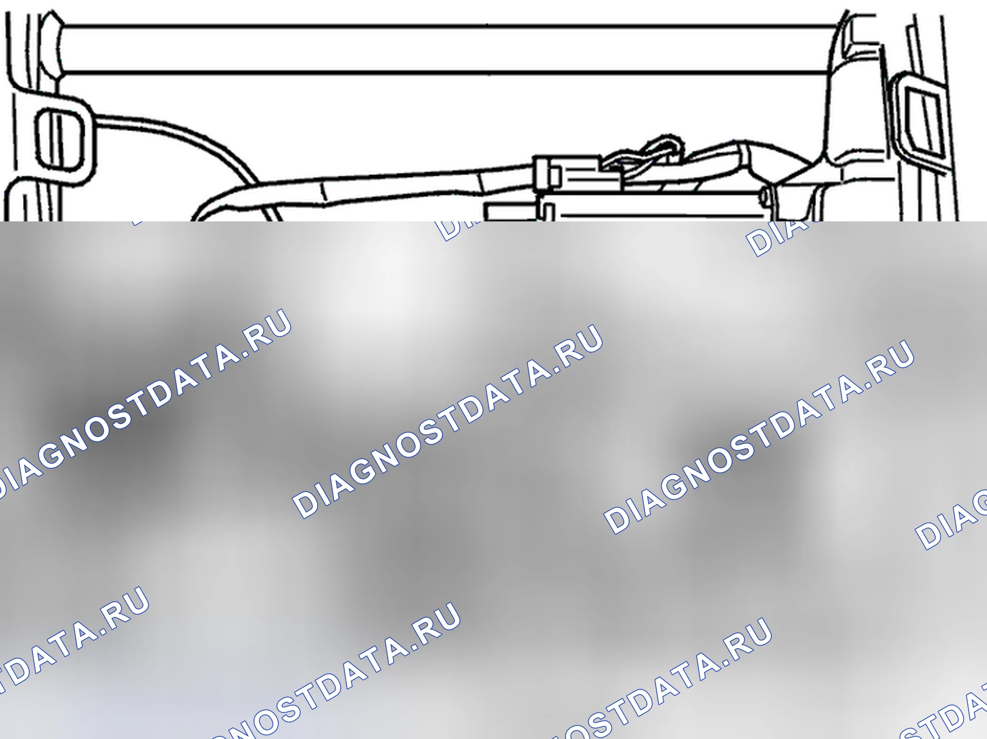 Рис. 359: Снятие приводного вала с двигателя для регулировки спереди назад. Volvo V70 II