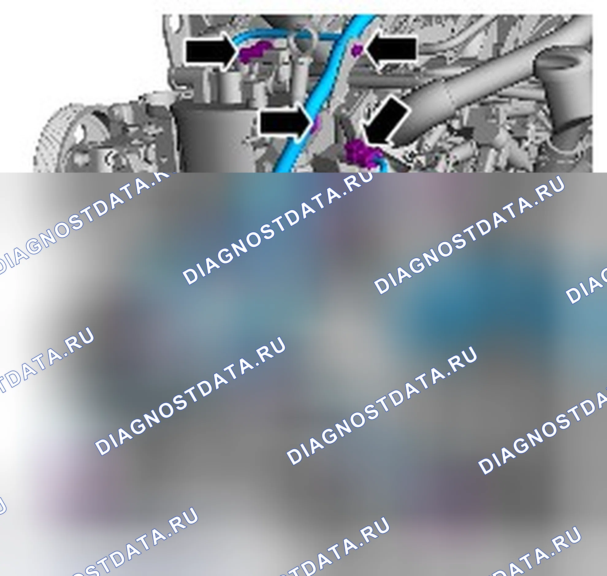 Как установить присоединяемые детали двигателя. Ford Mondeo IV рестайлинг