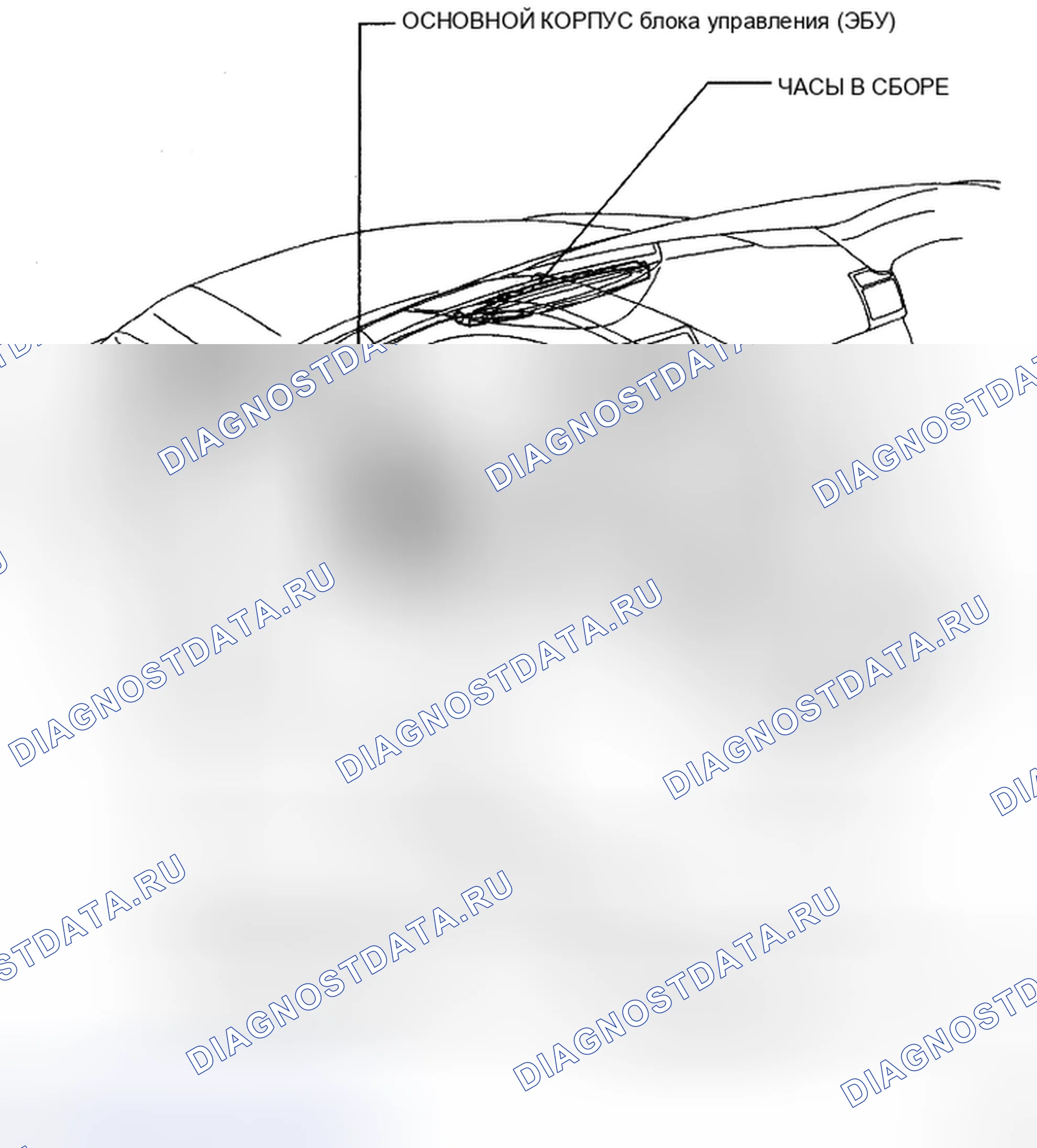Рис. 3: РАСПОЛОЖЕНИЕ ДЕТАЛЕЙ. Toyota Camry XV40