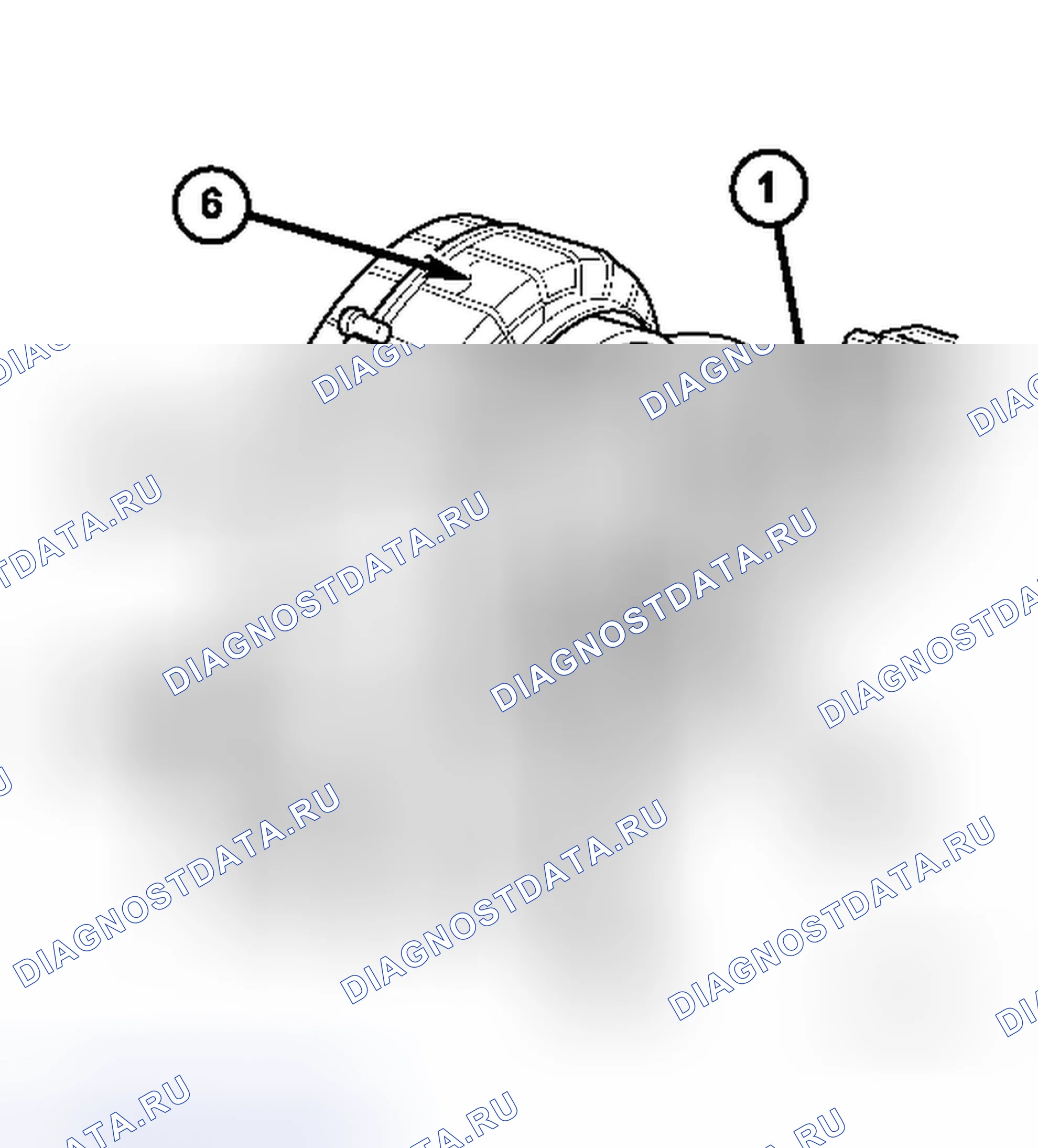 Рис. 92: КОРПУС-ОВКВ - ЗАДНИЙ. Dodge Durango II рестайлинг