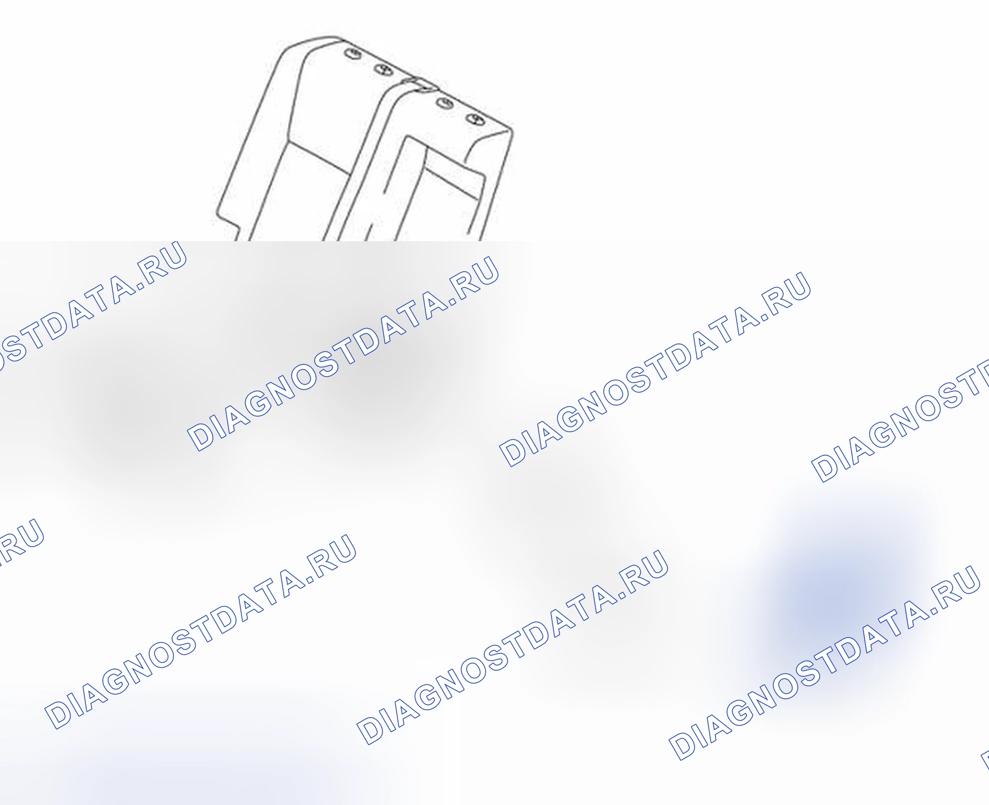 Рис. 158: ИЛЛЮСТРАЦИЯ. Toyota Highlander III