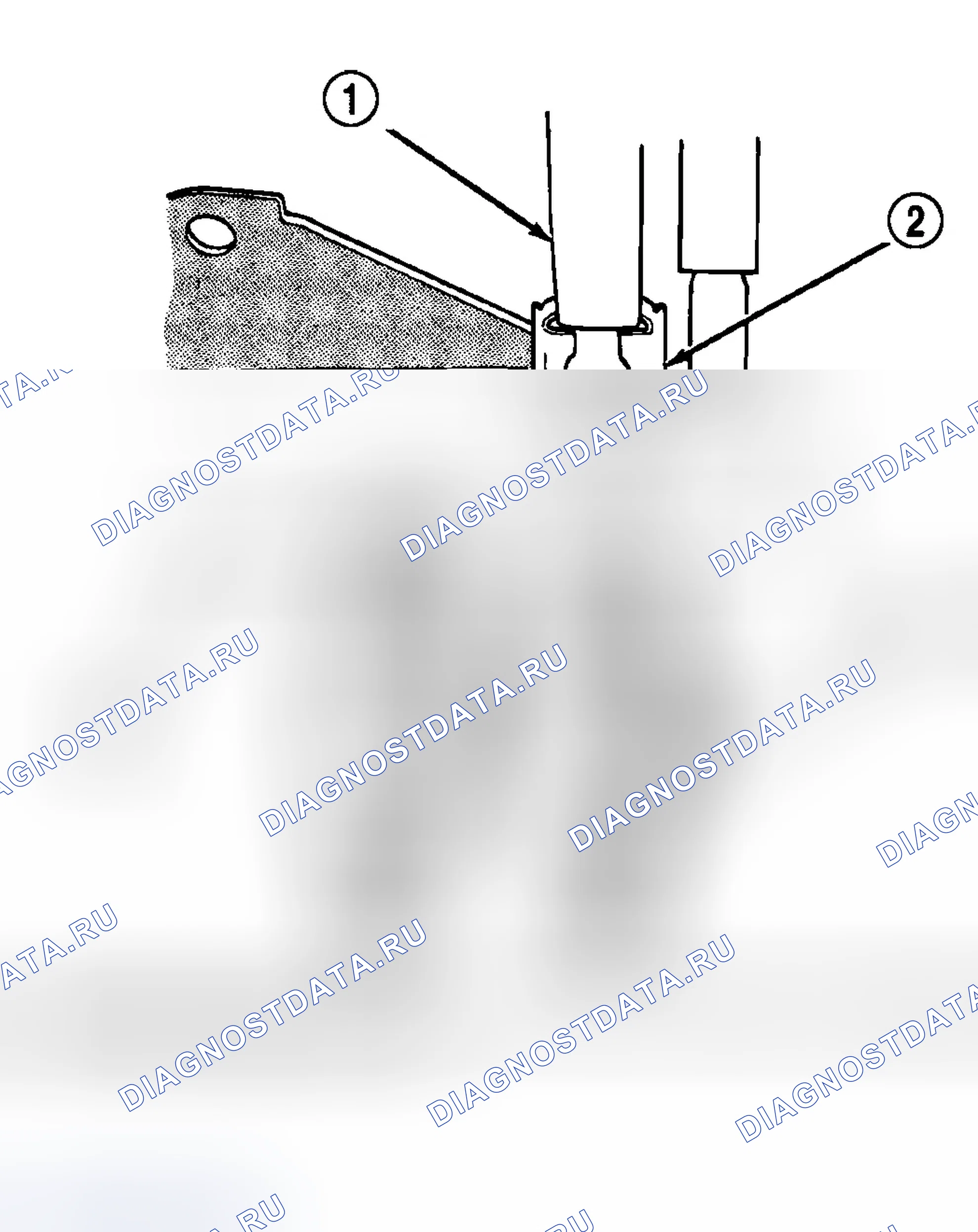 Рис. 23: ДЕМОНТАЖ. Dodge Pickup R2500 