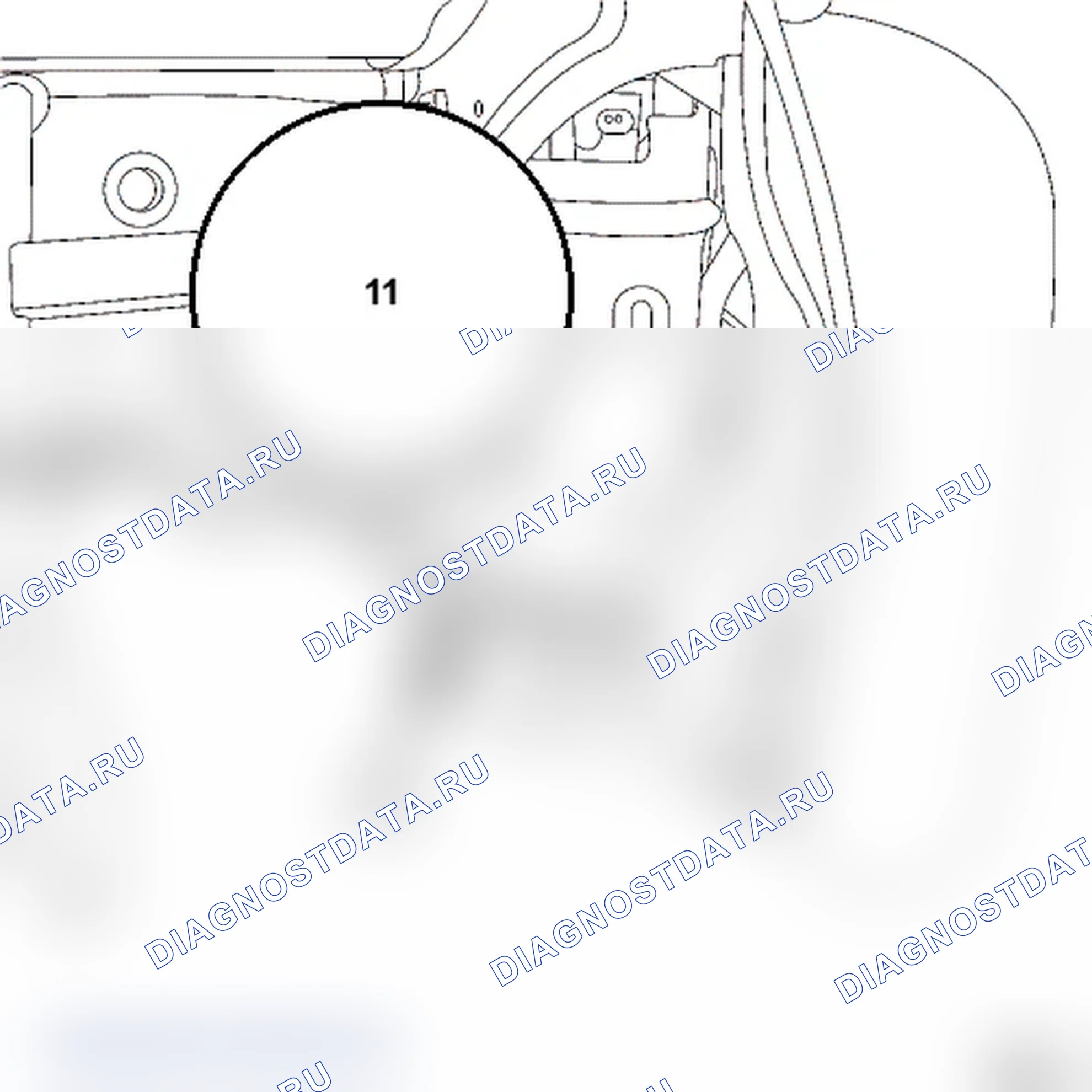 Как снять и установить трубопровод между конденсором и редуктором. Renault Scenic III