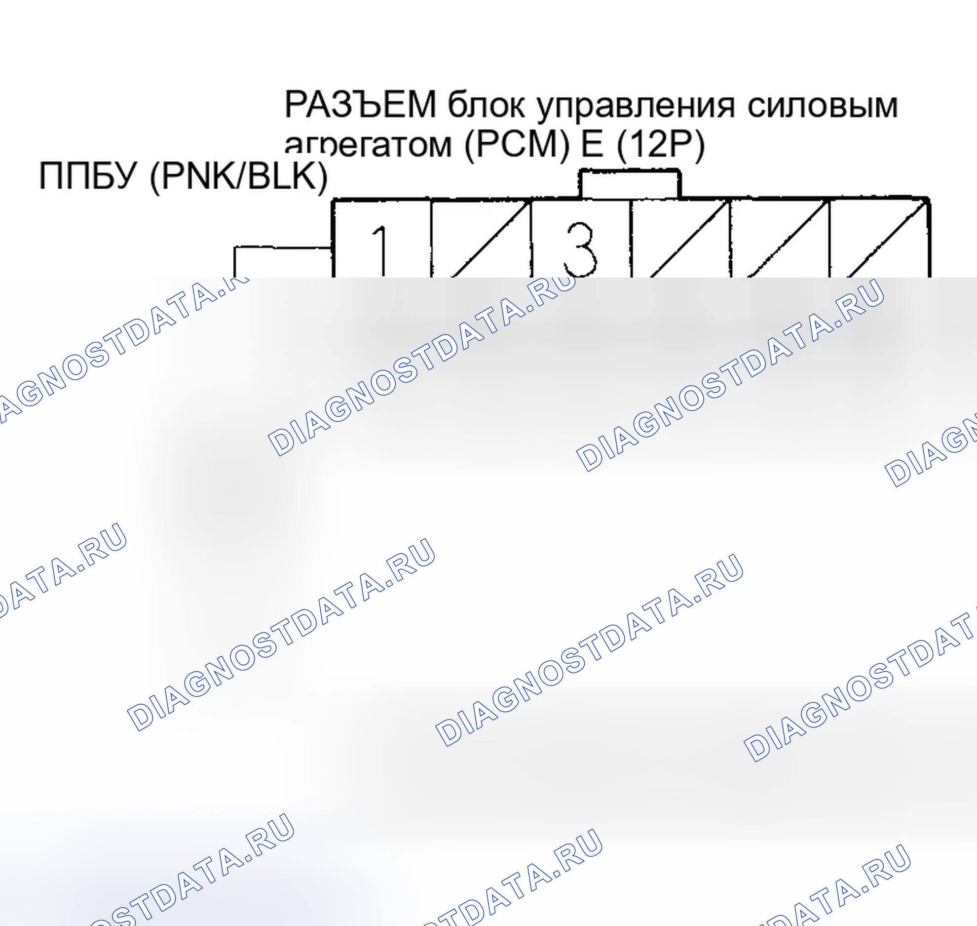 Рис. 313: расшифровка кода ошибки P1676 - ' 99-00 Модели: Отказ сигнальной линии FPTDR. Honda Odyssey II