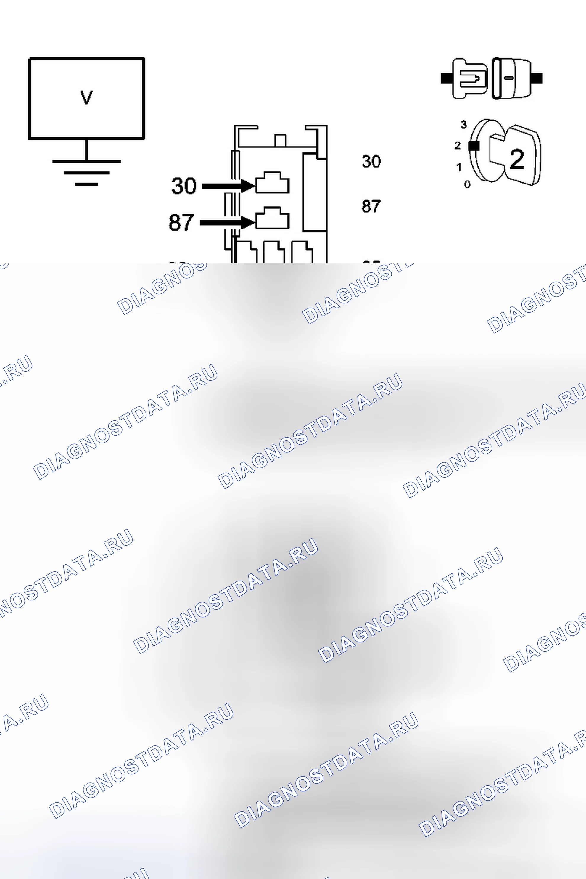 Рис. 517: Диагностический тест. Dodge Dakota III