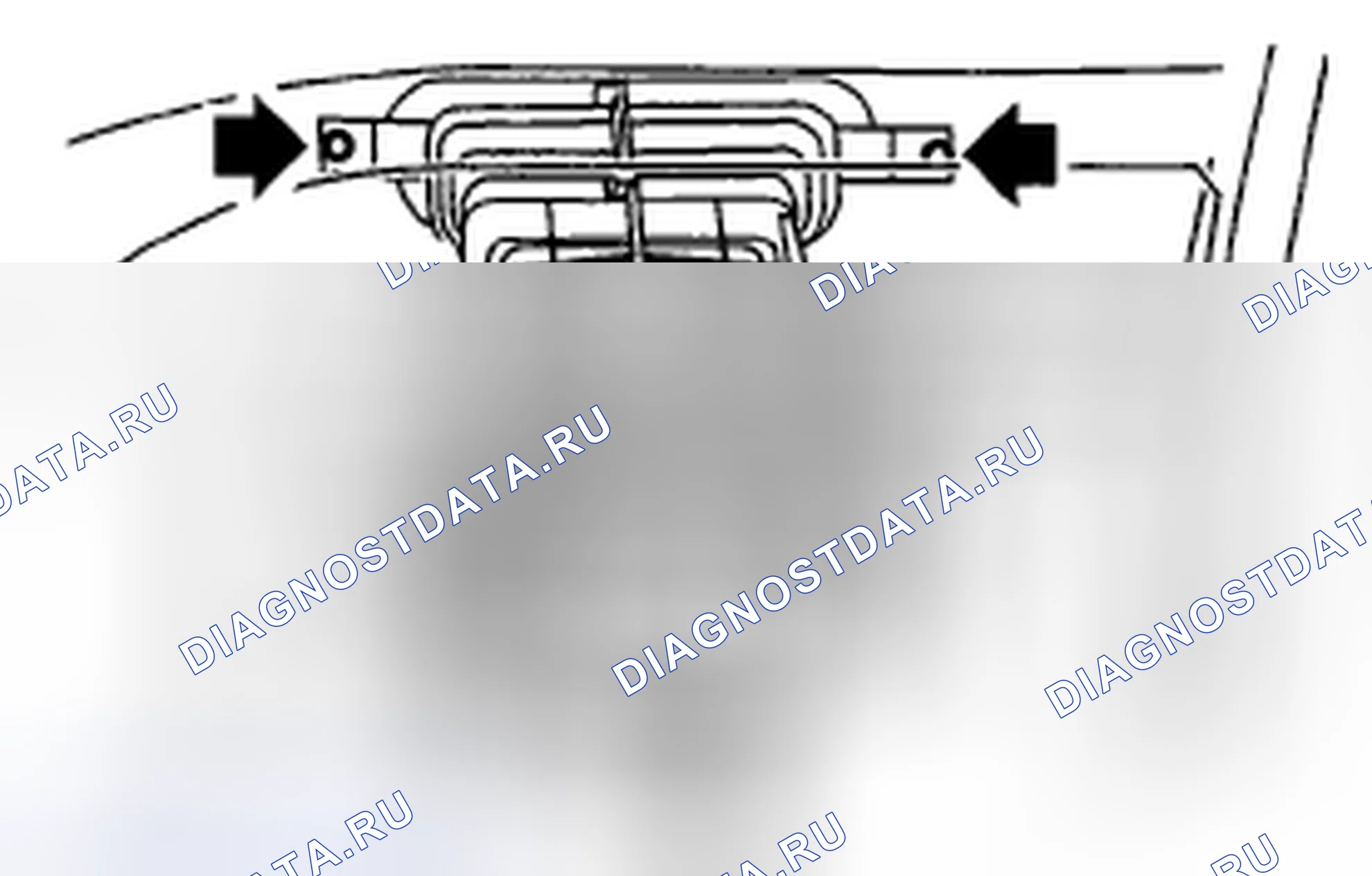 Рис. 17: ДЕМОНТАЖ. Subaru Tribeca WX рестайлинг