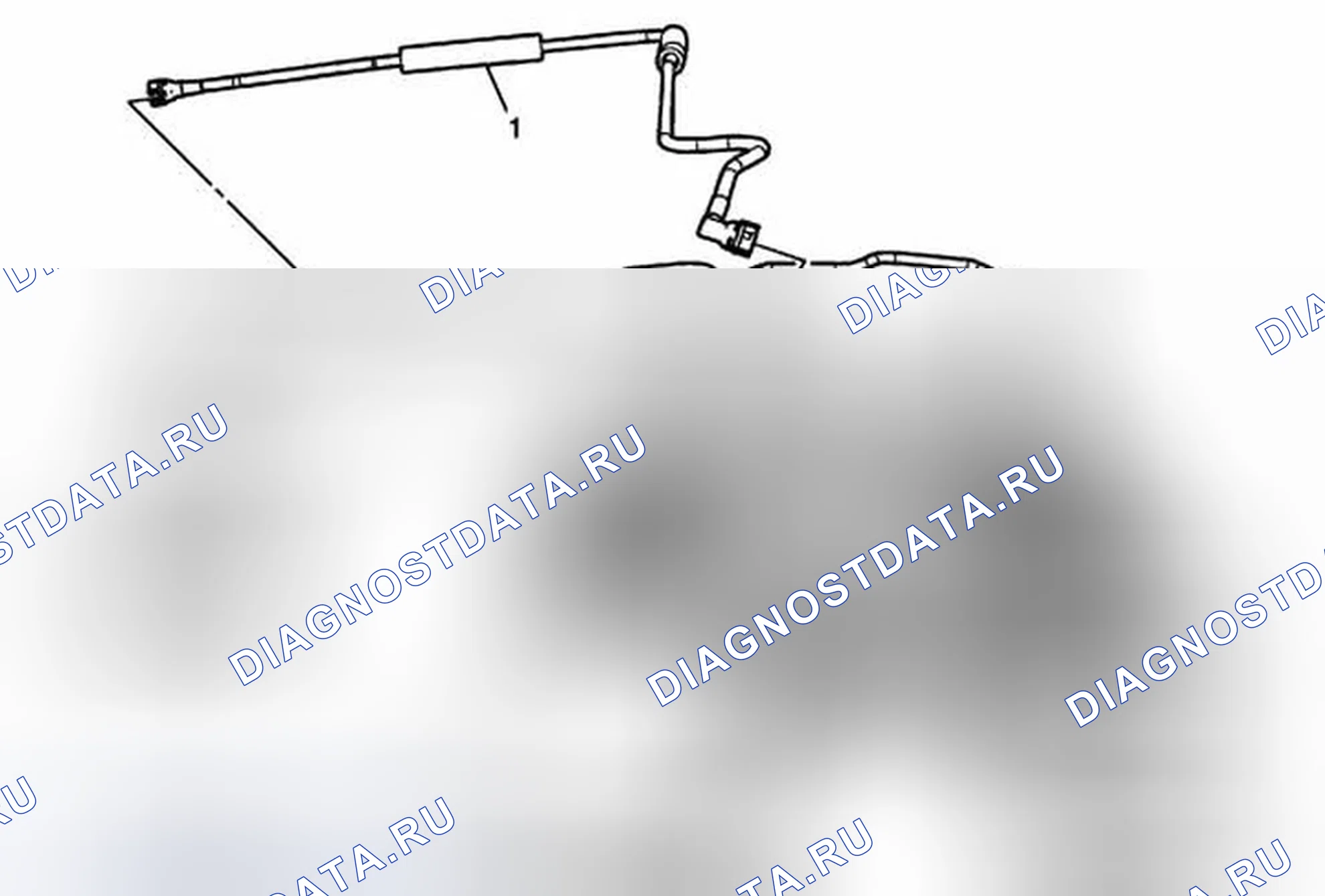 Рис. 9: Принудительная замена вентиляционного шланга / трубы / трубки картера (LS7). Chevrolet Corvette C6