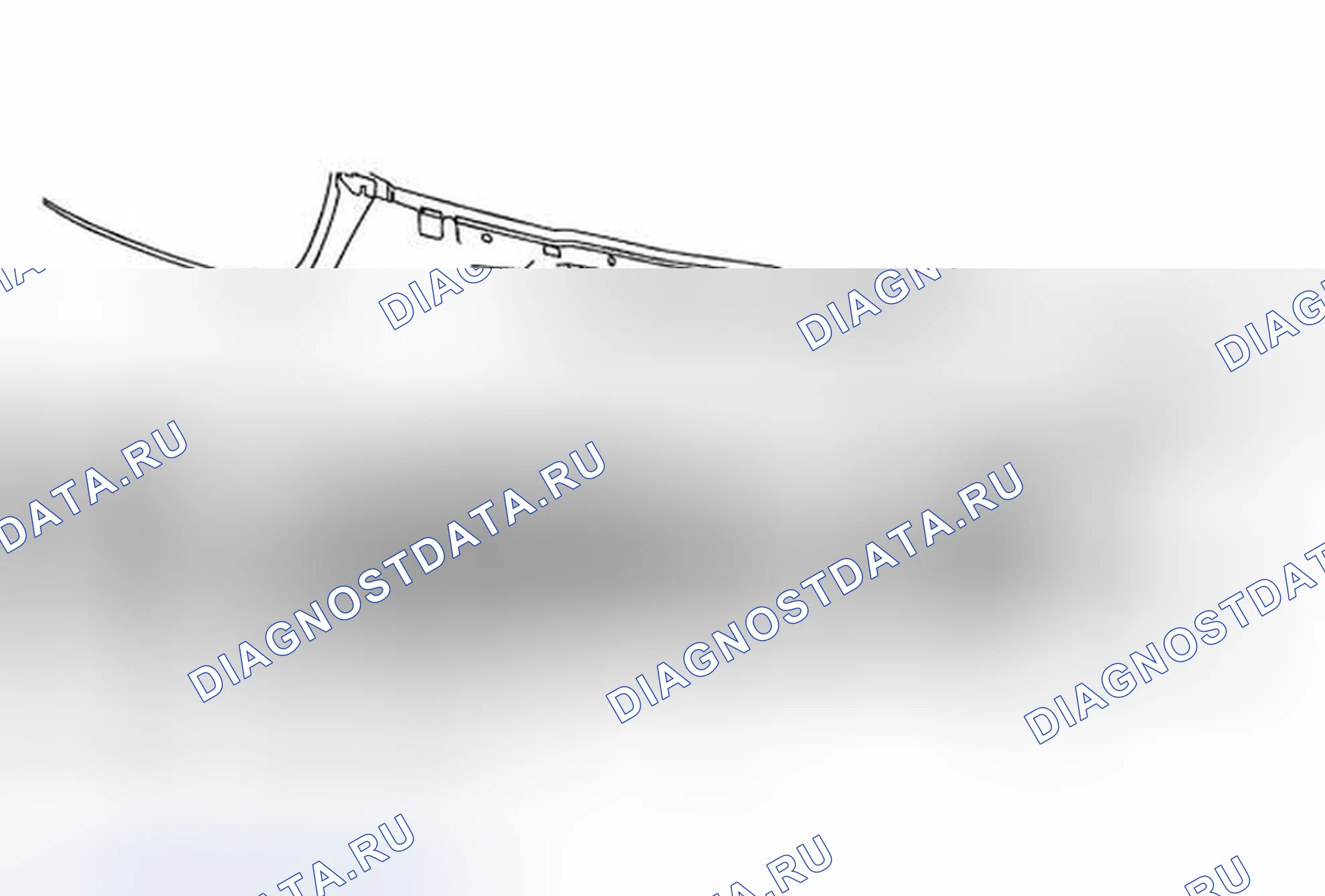 Рис. 9: Замена нижней решетки радиатора (ZR1). Chevrolet Corvette C6