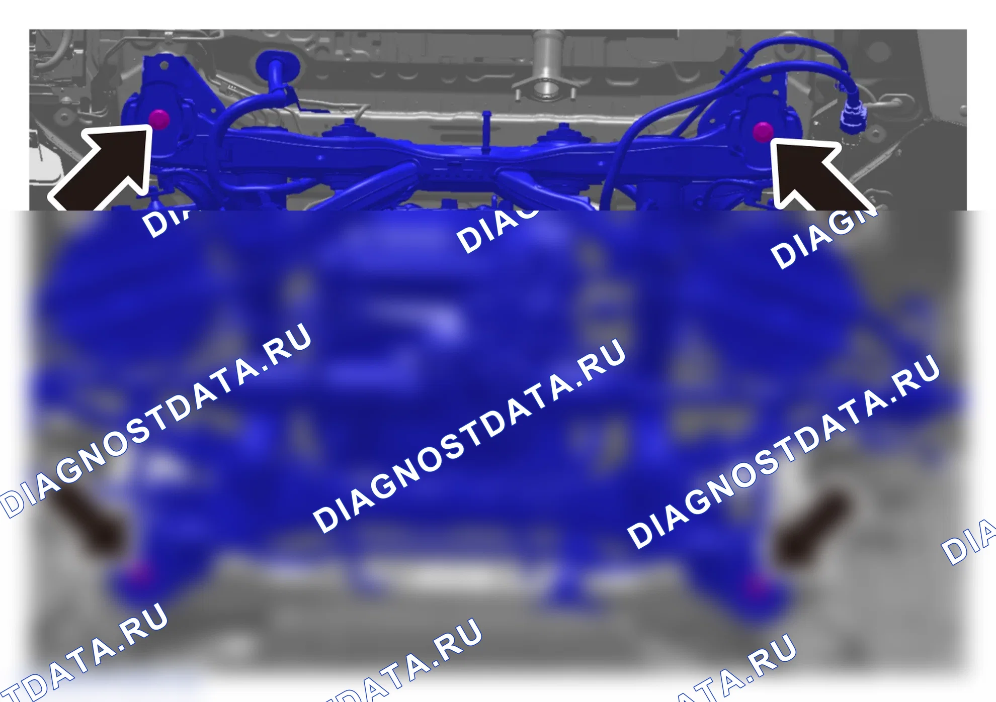 Как снять и установить задний подрамник в сборе — Wey V8X. Wey V8X I