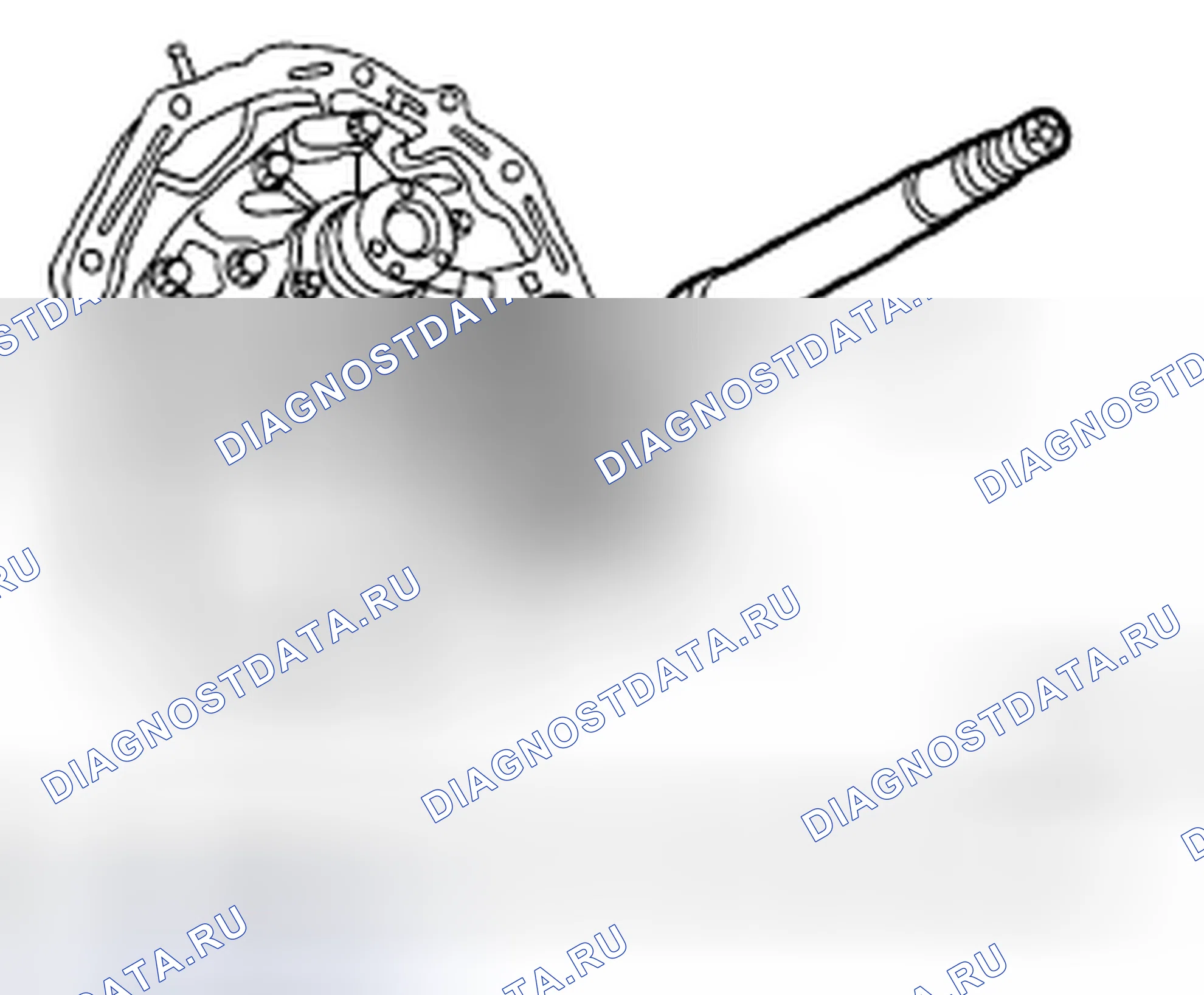 Рис. 450: ФИКСАТОР МАСЛЯНОГО УПЛОТНЕНИЯ. Subaru Legacy BL/BP рестайлинг