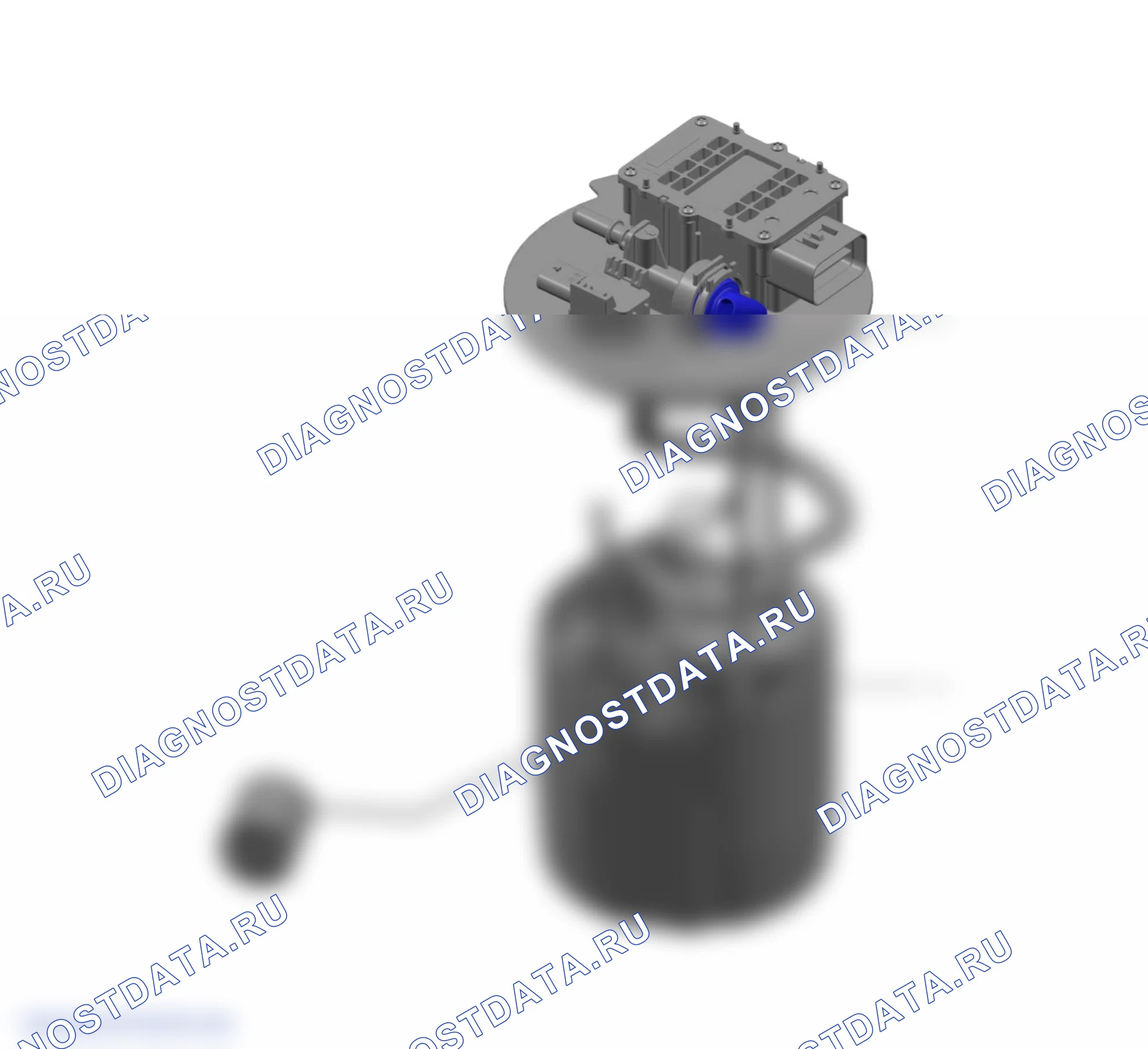 Схема расположения масляной жидкости Датчика давления — Tank 300. Tank 300 II