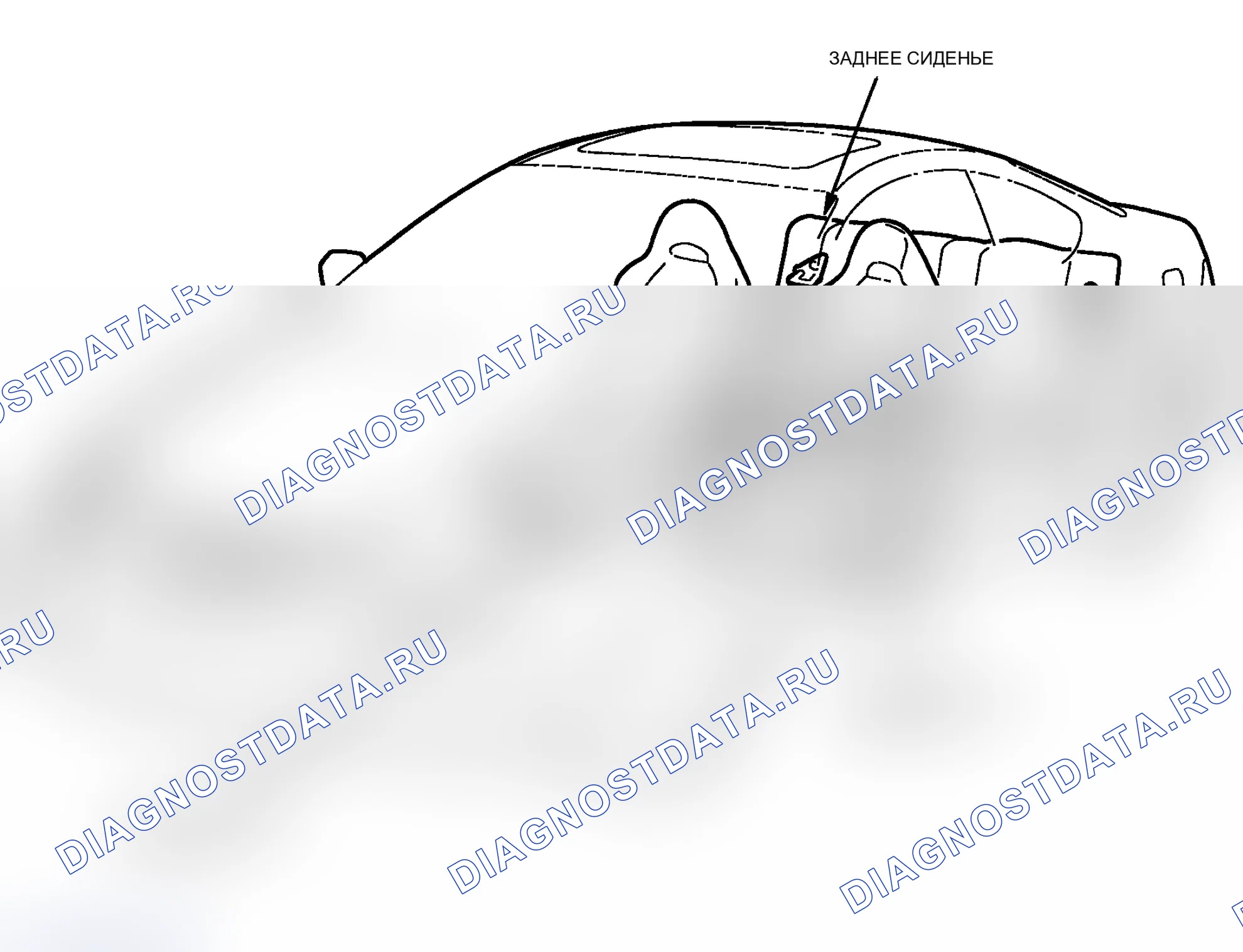 Рис. 1: Указатель расположения компонентов. Acura RSX I