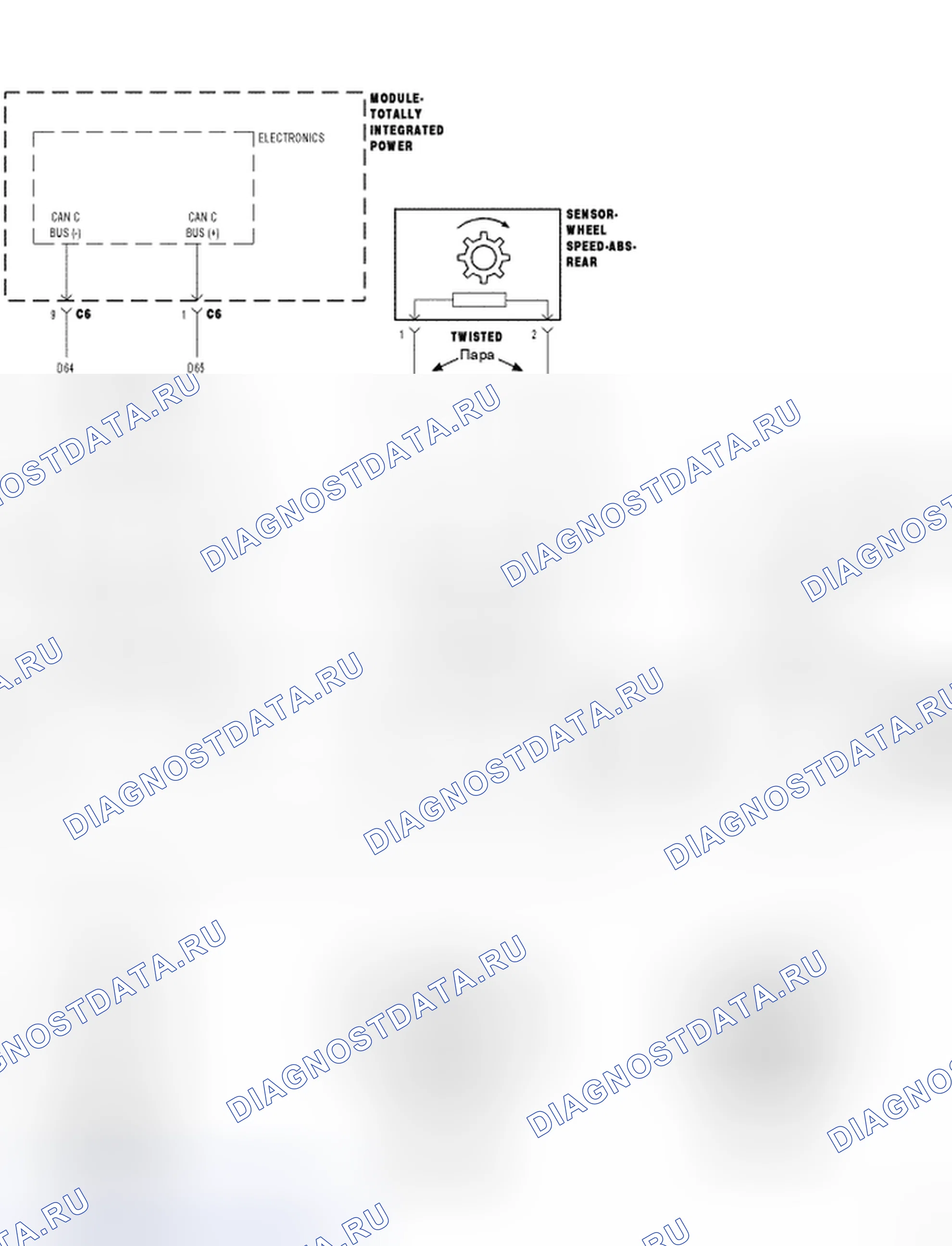Рис. 903: Принципиальная схема. Dodge Cab & Chassis R3500 HD transition