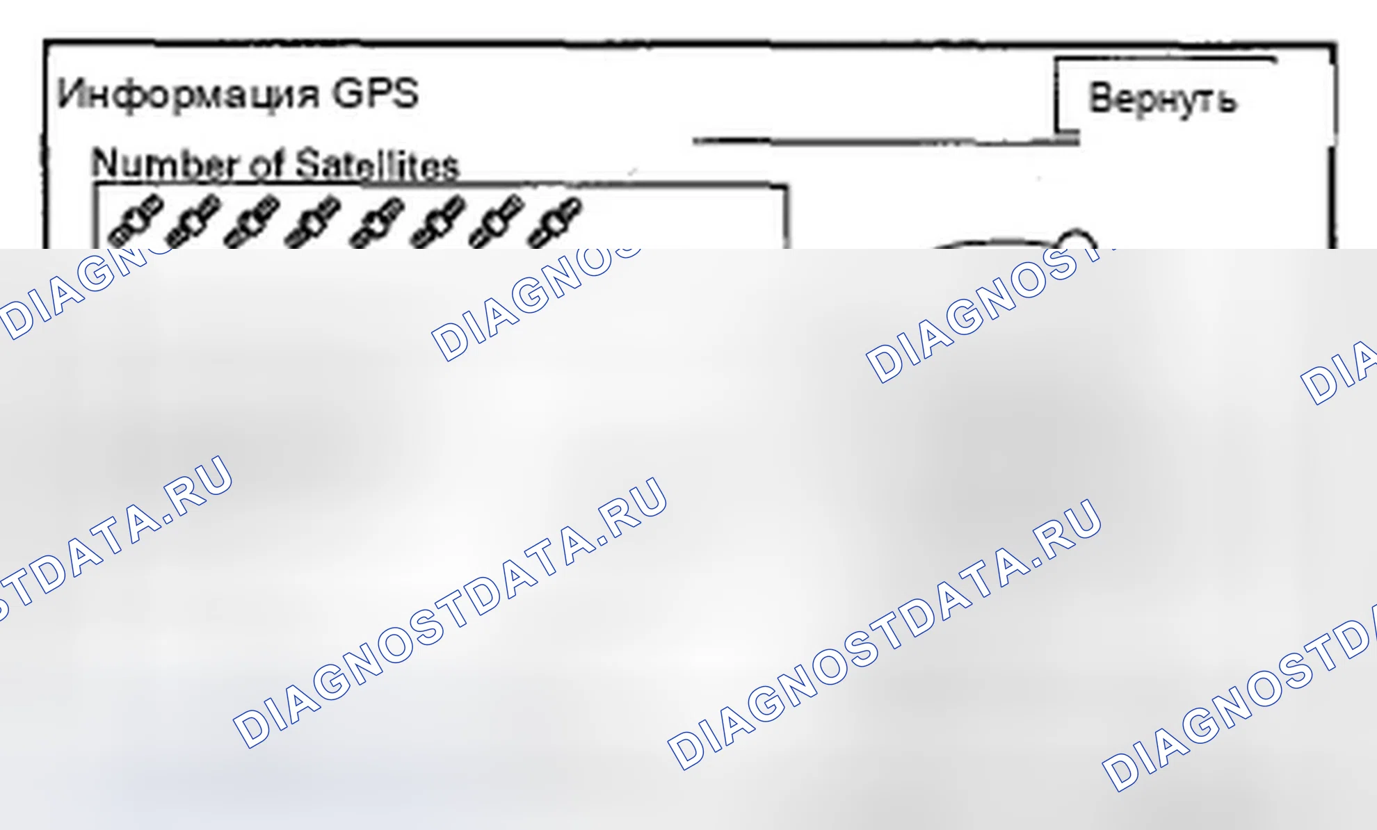 Рис. 1060: Информация GPS. Acura TSX II