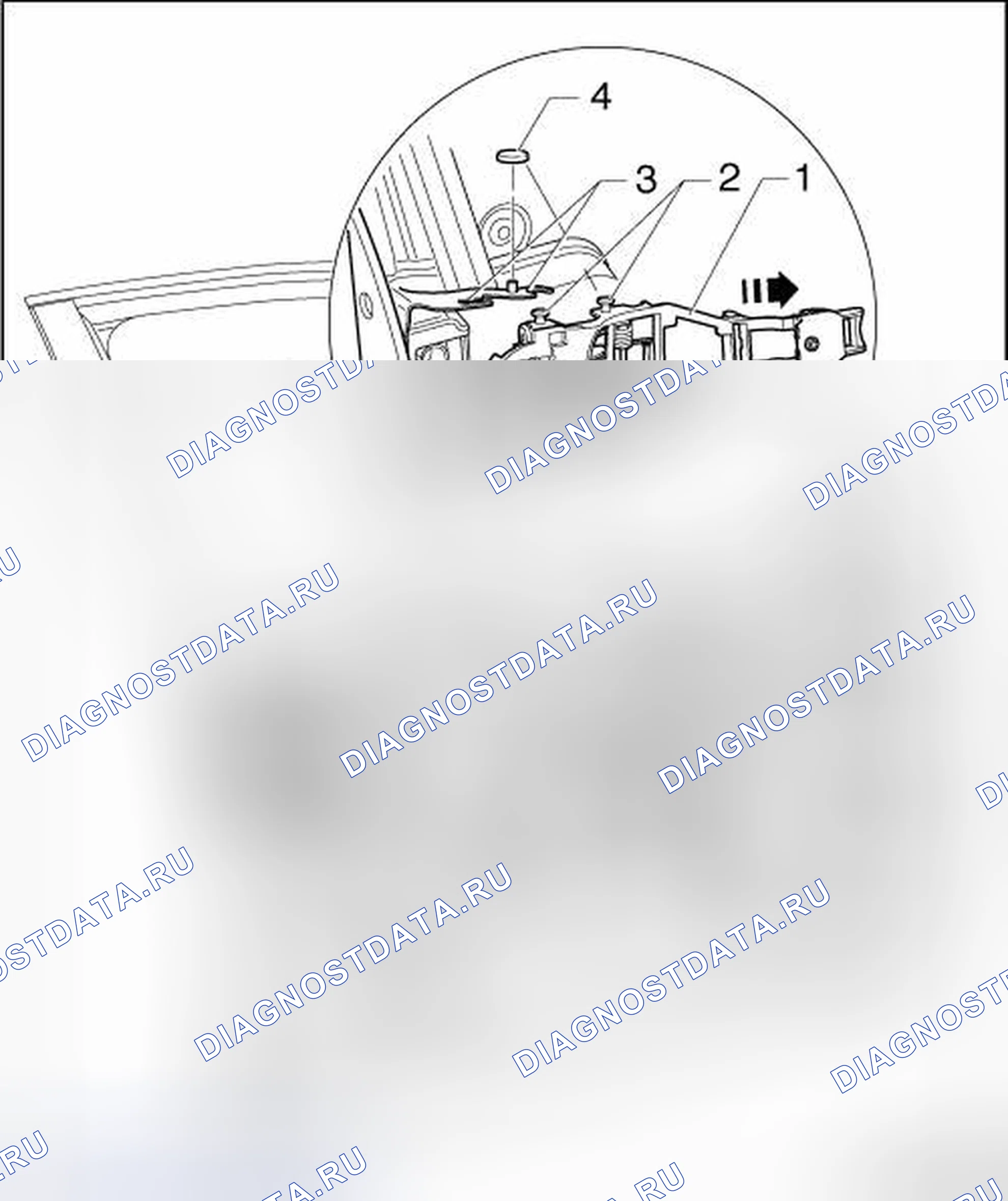Рис. 108: КРОНШТЕЙН ПОДШИПНИКА. Volkswagen Jetta V