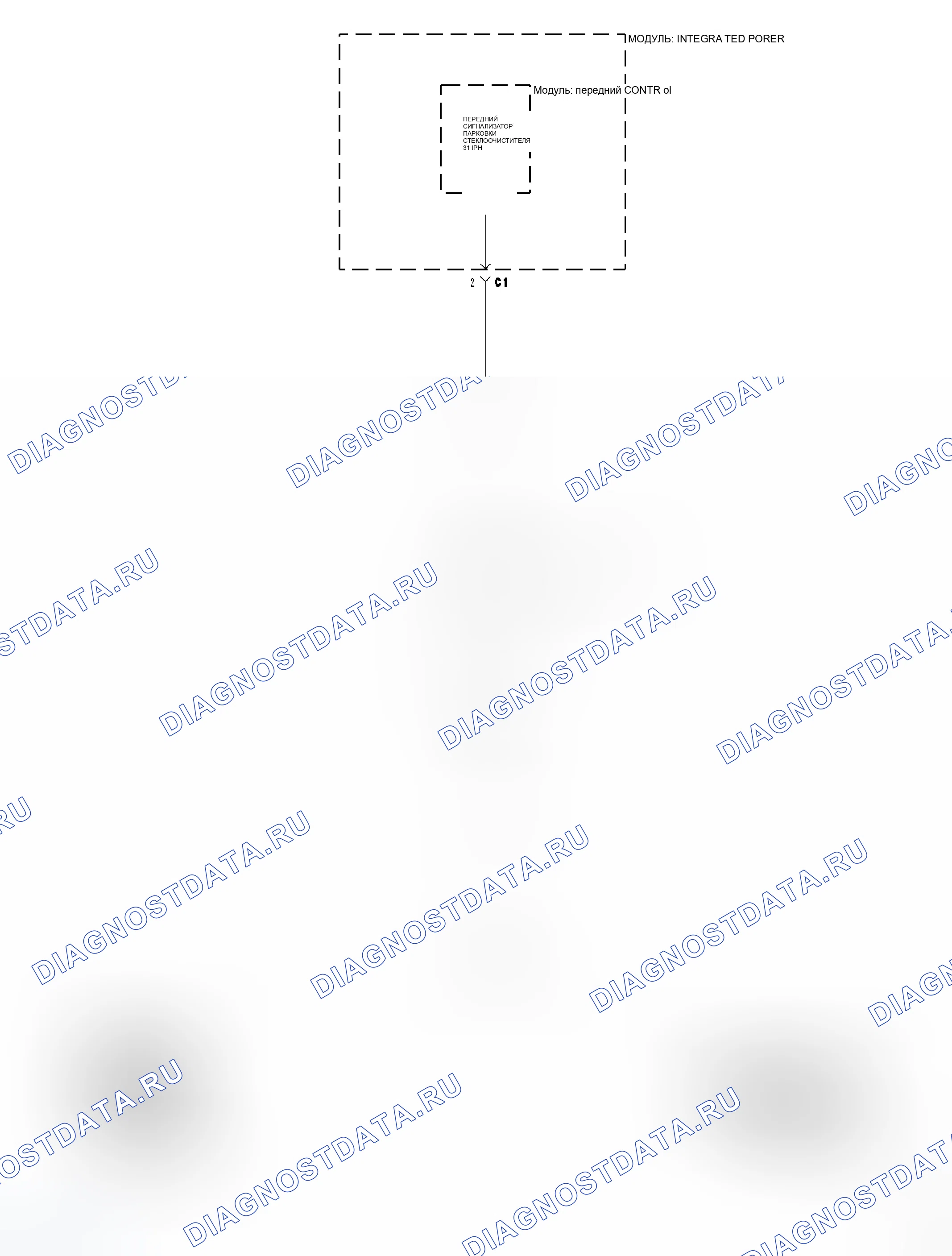 Рис. 26: Принципиальная схема. Dodge Dakota III