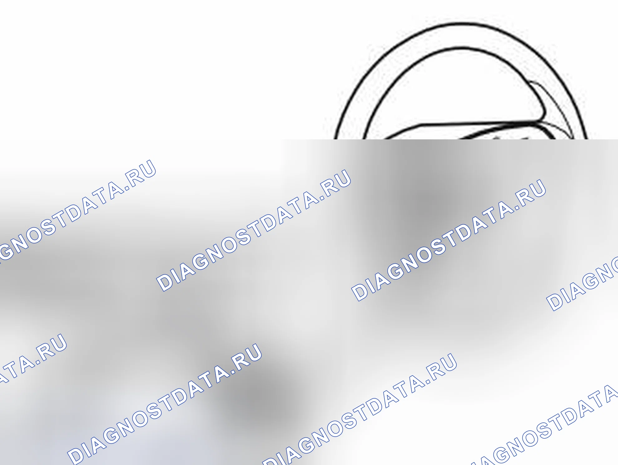 Рис. 162: Нажатие на клавиатуру. Volvo V70 II рестайлинг