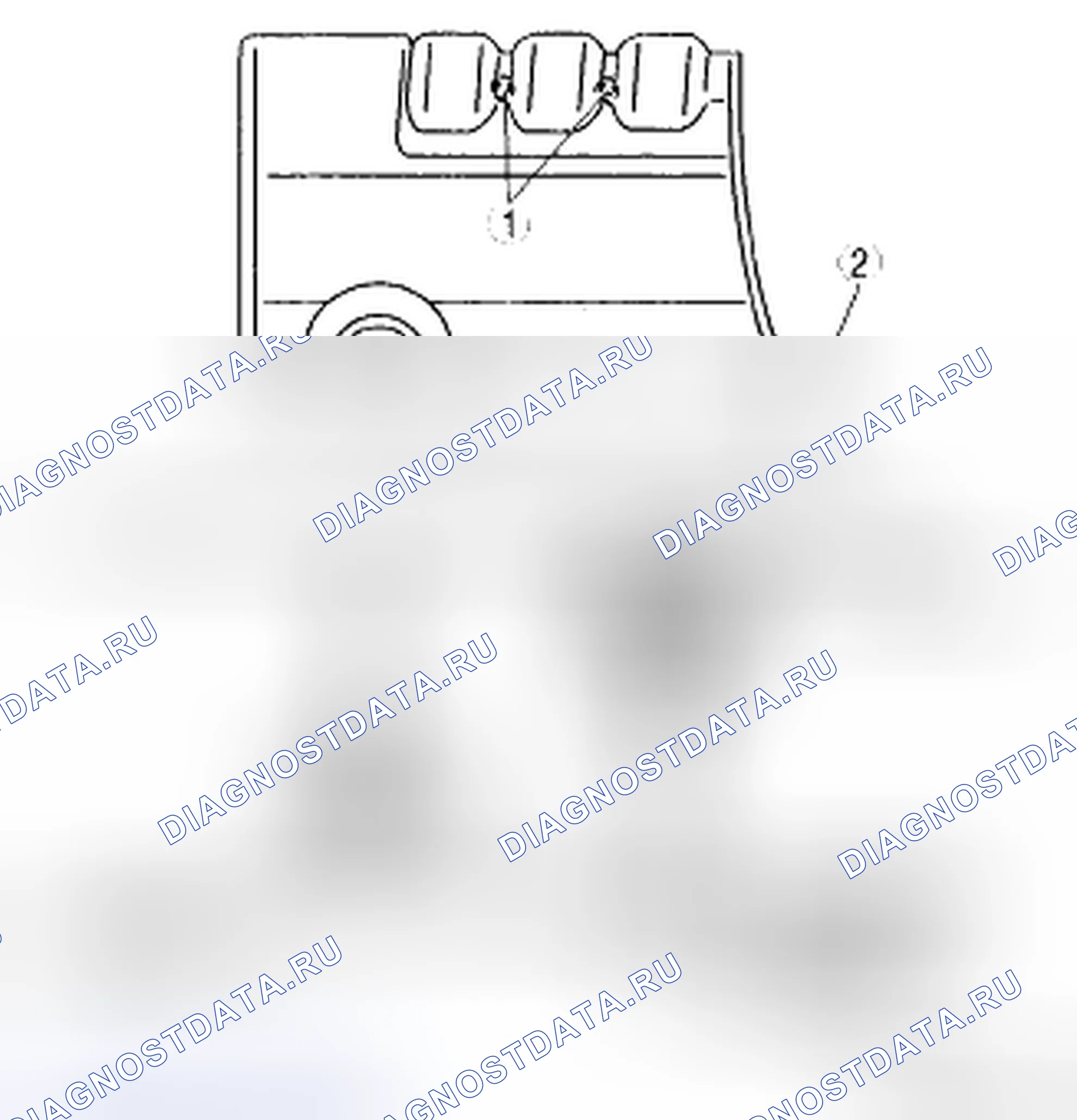 Рис. 119: СНЯТИЕ / УСТАНОВКА КРЫШКИ ДВИГАТЕЛЯ [Mzi-3.7]. Mazda CX-9 I