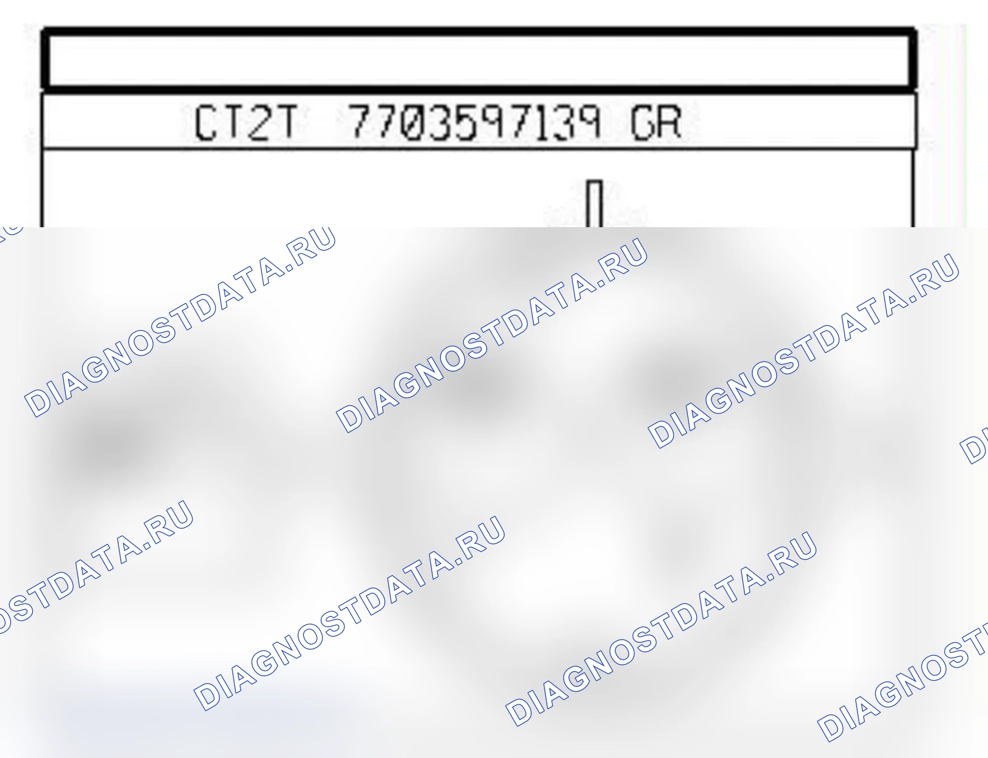 Распиновка разъёма 203 — Элдвиг. стеклопод. водит. двери. Renault Clio II