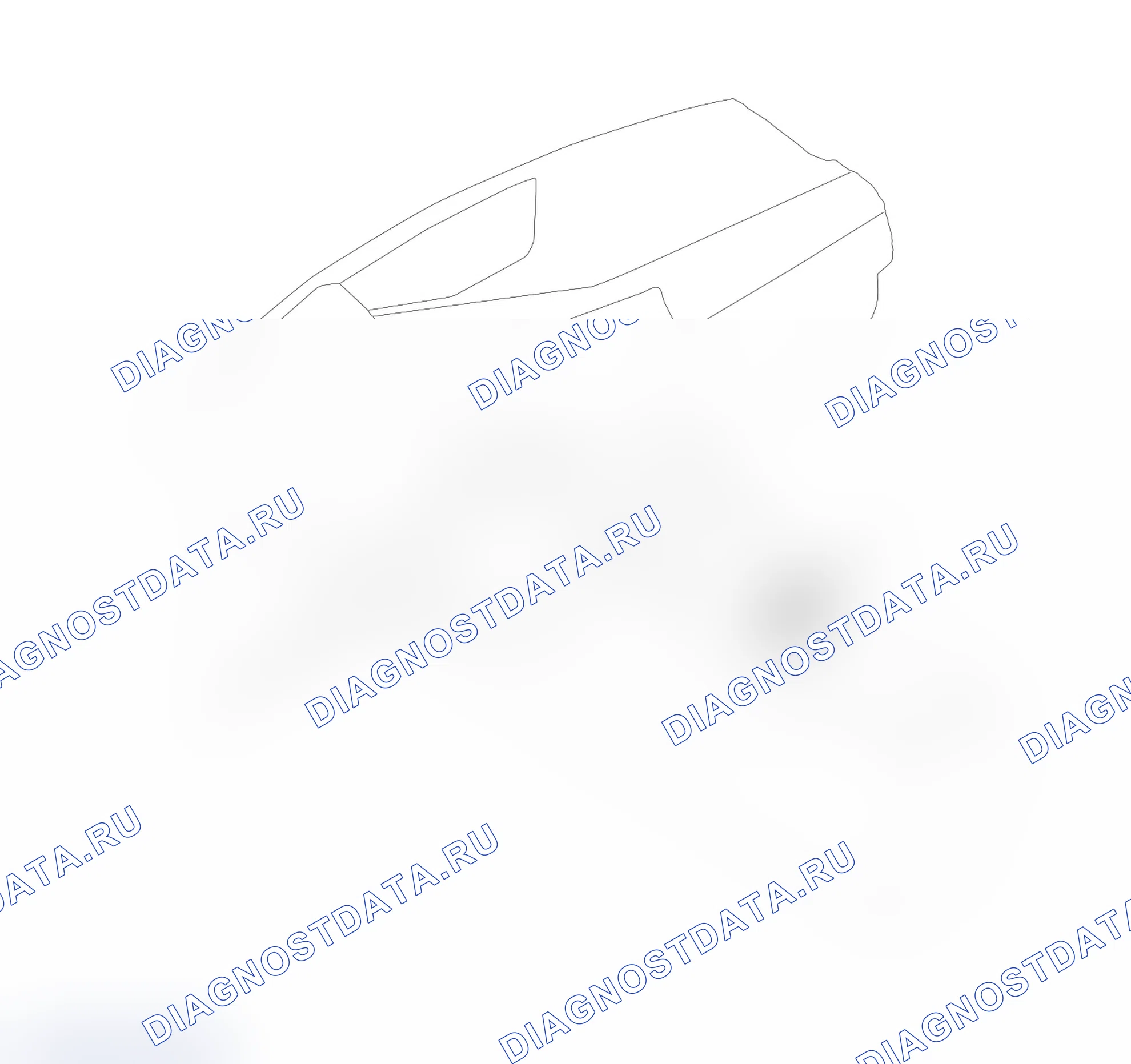 Схема расположения системы цифровых ключей Bluetooth — Haval Shenshou. Haval Shenshou I