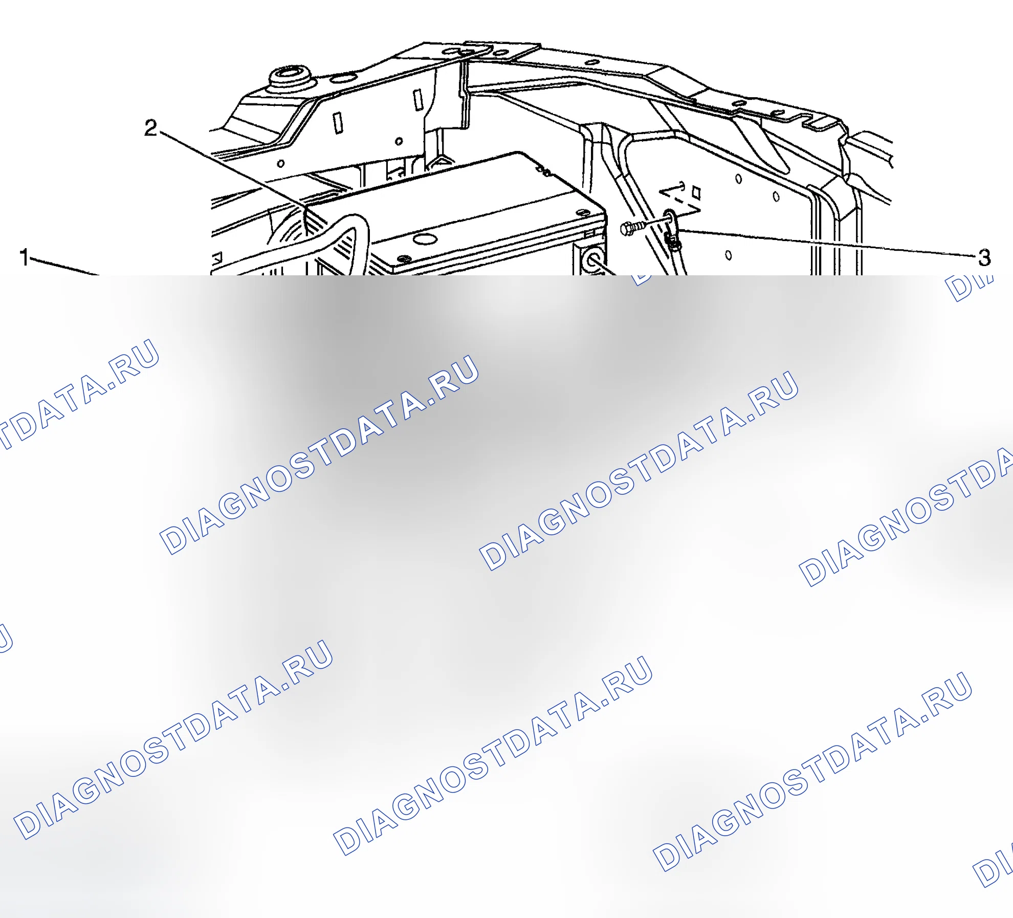 Рис. 20: Вид электрических компонентов двигателя. Chevrolet Chevy Express H2500 
