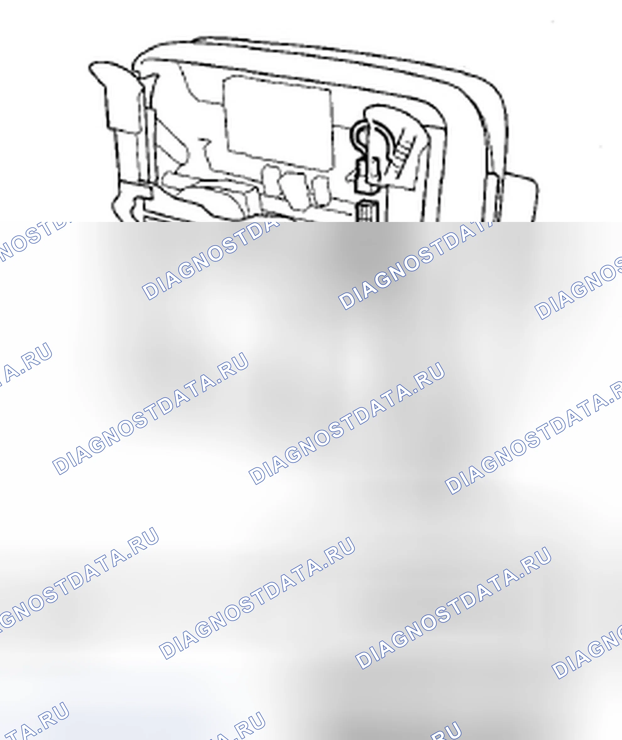 Рис. 269: Сиденье водителя. Acura ZDX I