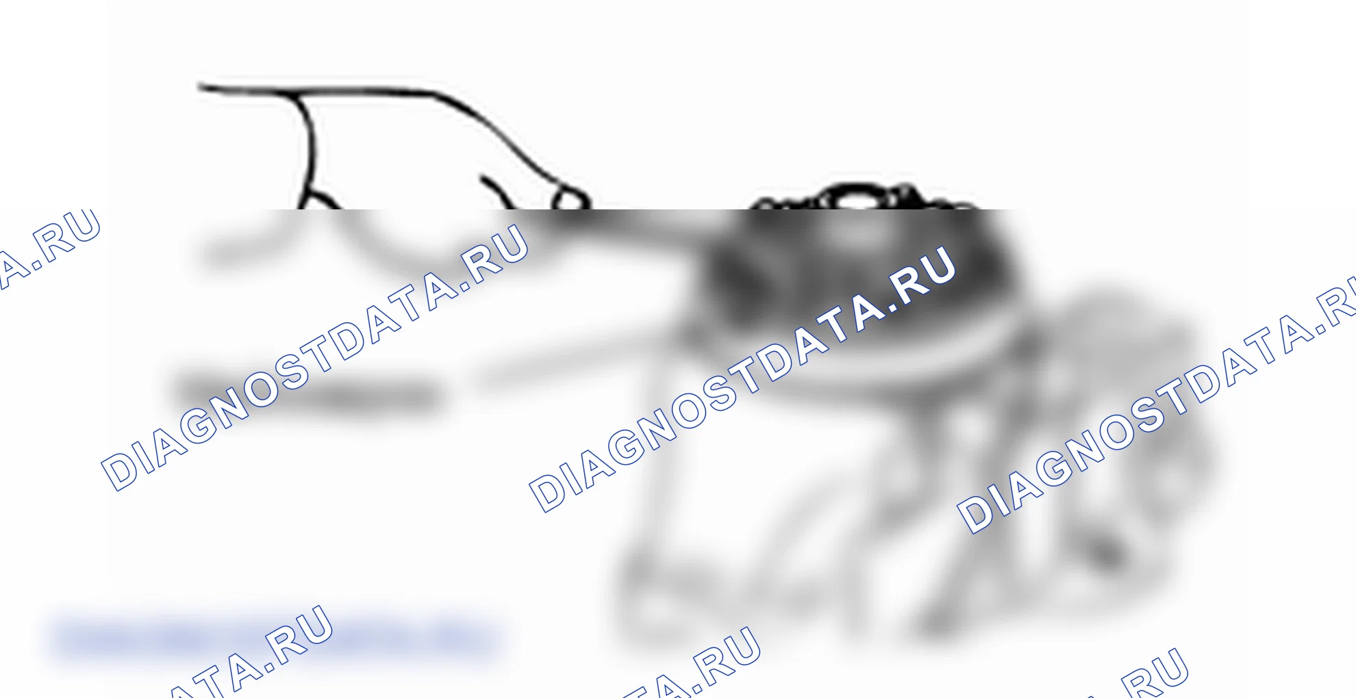 Разборка заднего держателя дифференциала. Hyundai H-1 A1