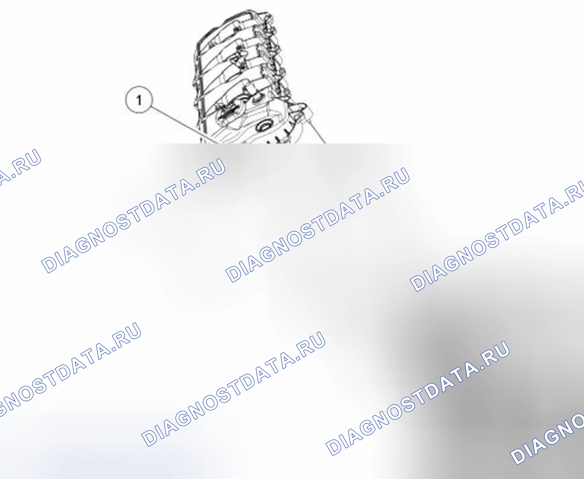 Рис. 626: Крышка клапана и прокладка. Ford Mustang V рестайлинг 2
