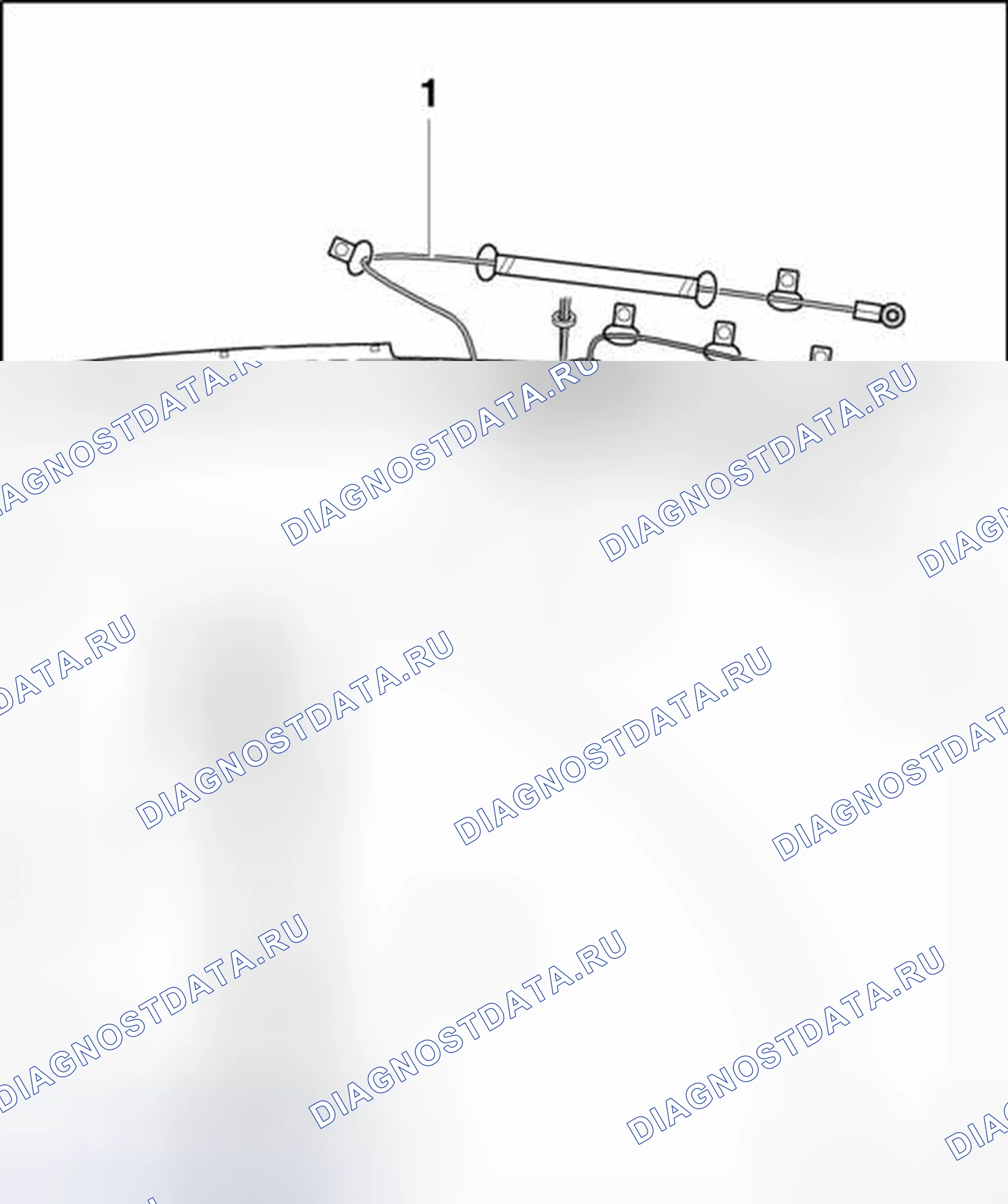Рис. 121: НОВАЯ ОТДЕЛКА СТОЙКИ КРЫШИ, ПОДГОТОВКА. Volkswagen Eos I