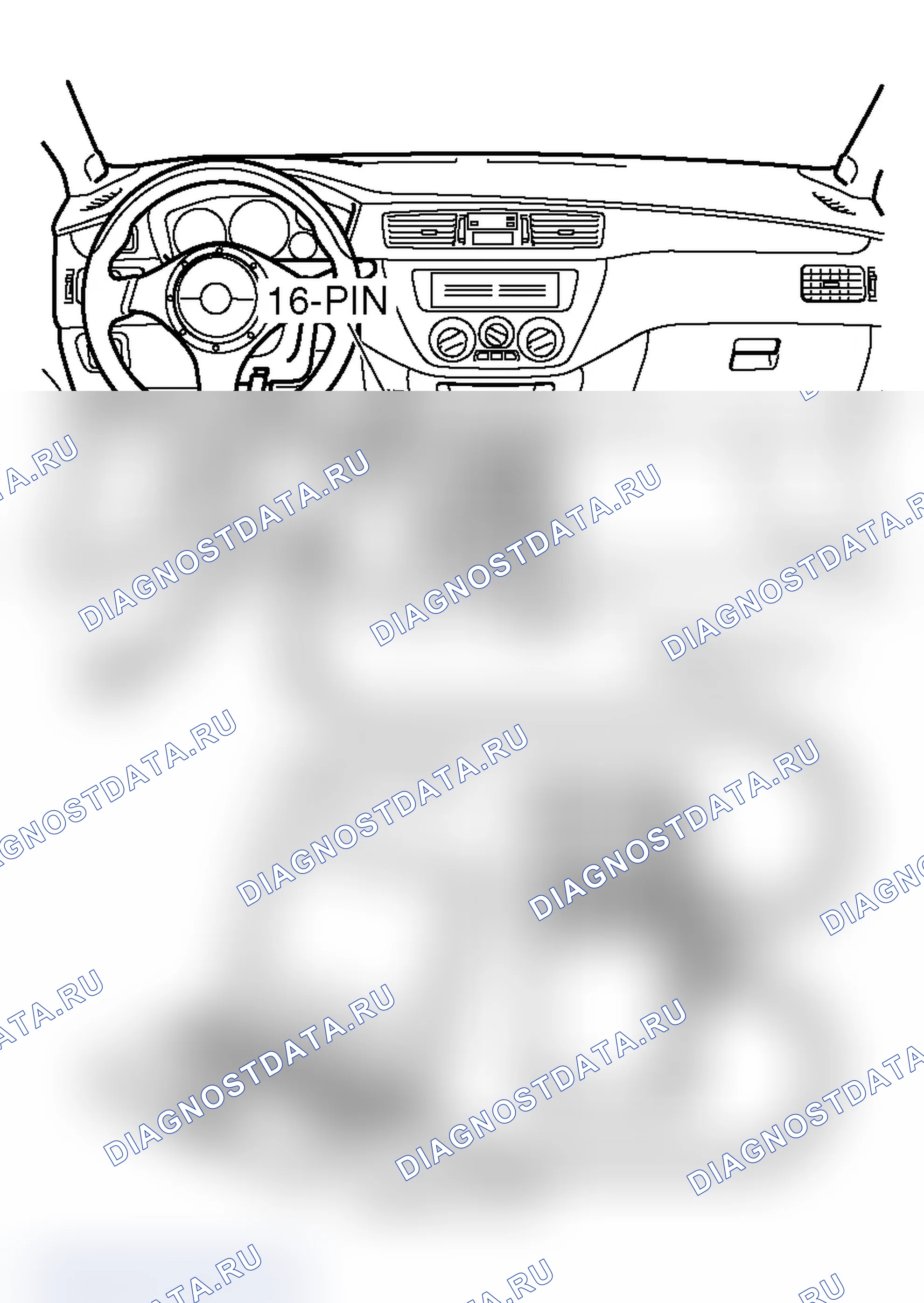 Рис. 95: ПРОЦЕДУРА ИНИЦИАЛИЗАЦИИ. Mitsubishi Lancer Evolution IX