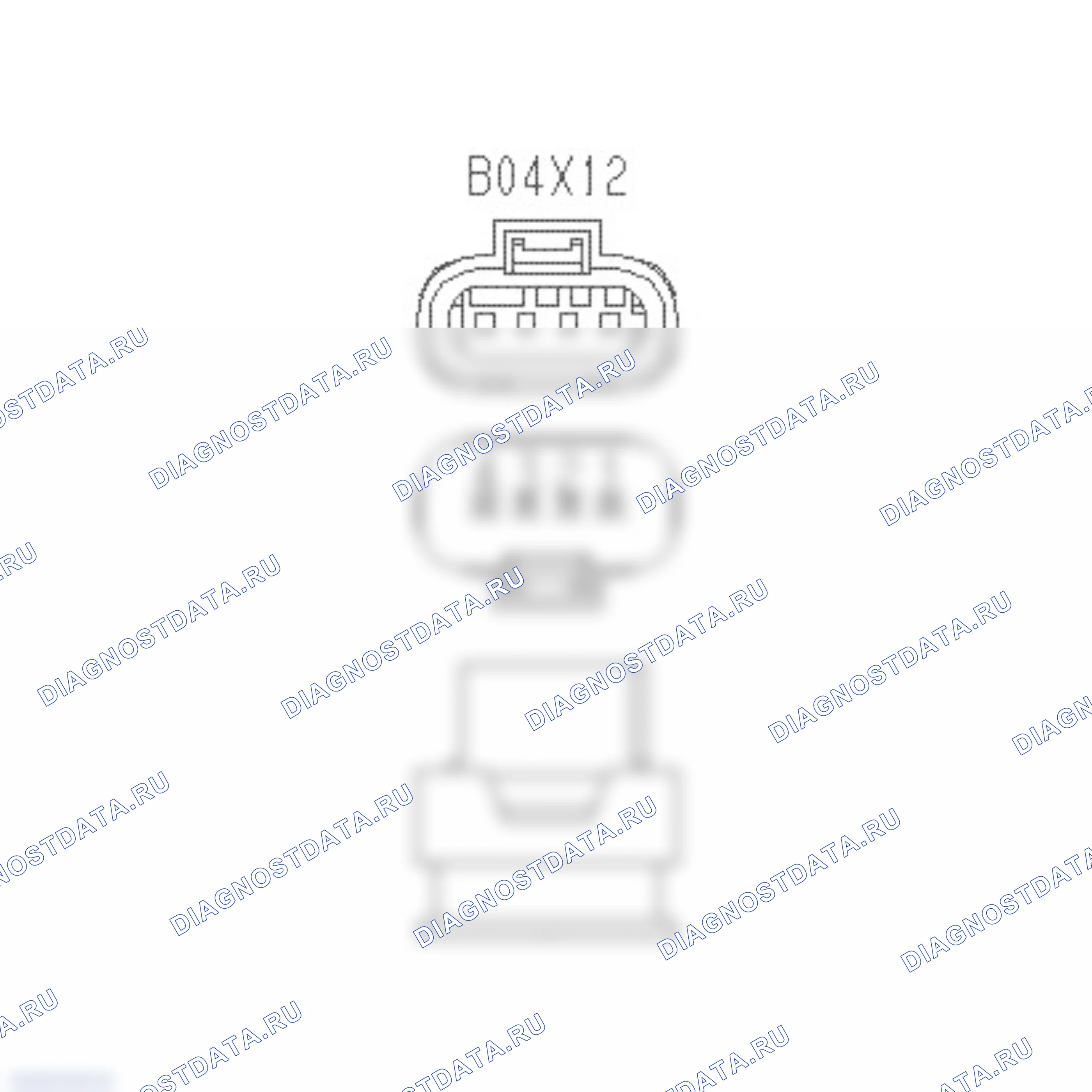Распиновка разъёма 999 656 607 40 — внешний вид и расположение контактов. Porsche Panamera 970