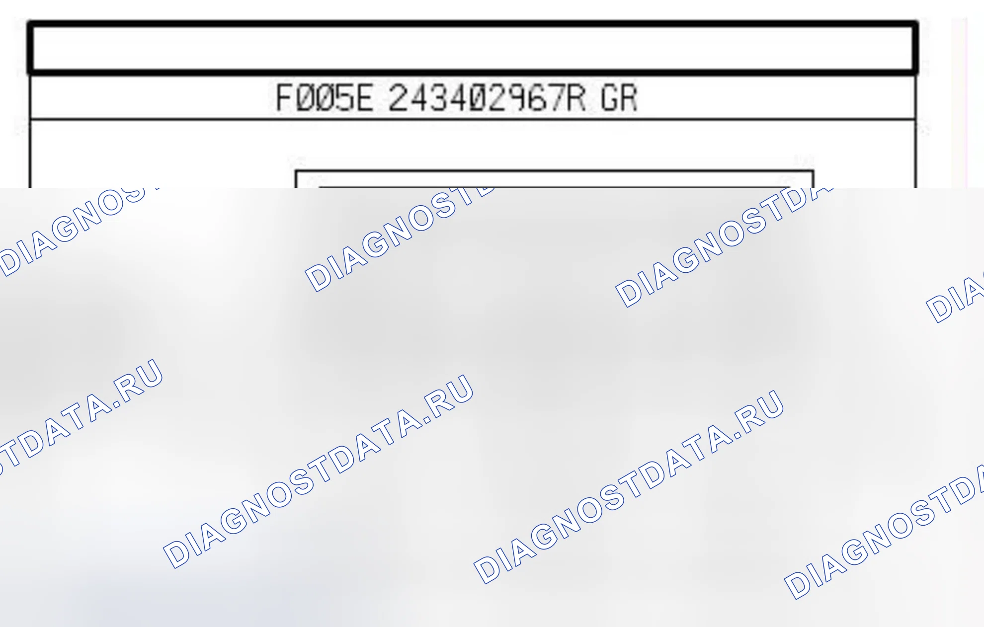 Распиновка разъёма 242 — Нижний кислородный датчик. Renault Scenic III