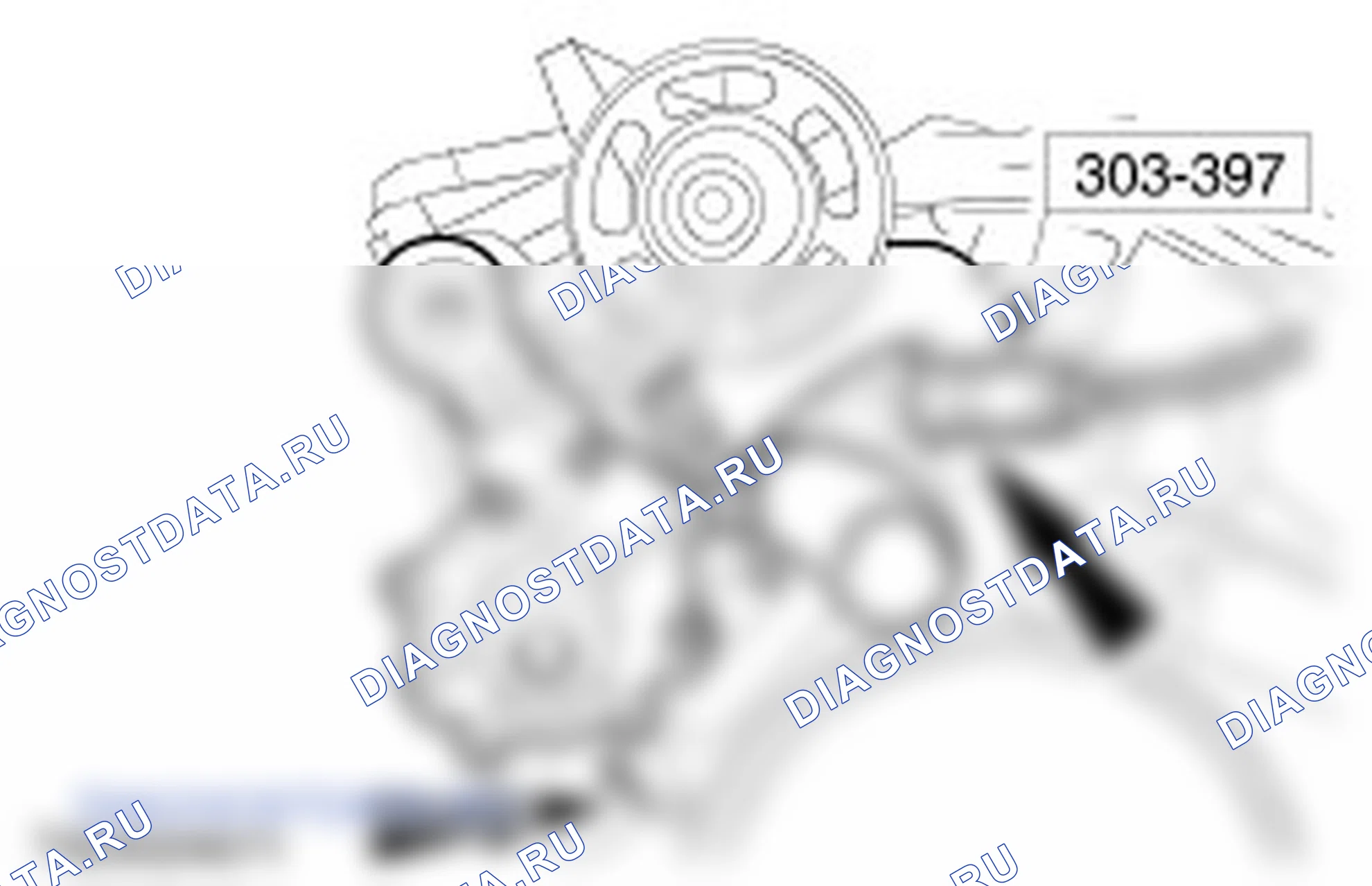 Разборка двигателя. Ford Mondeo III