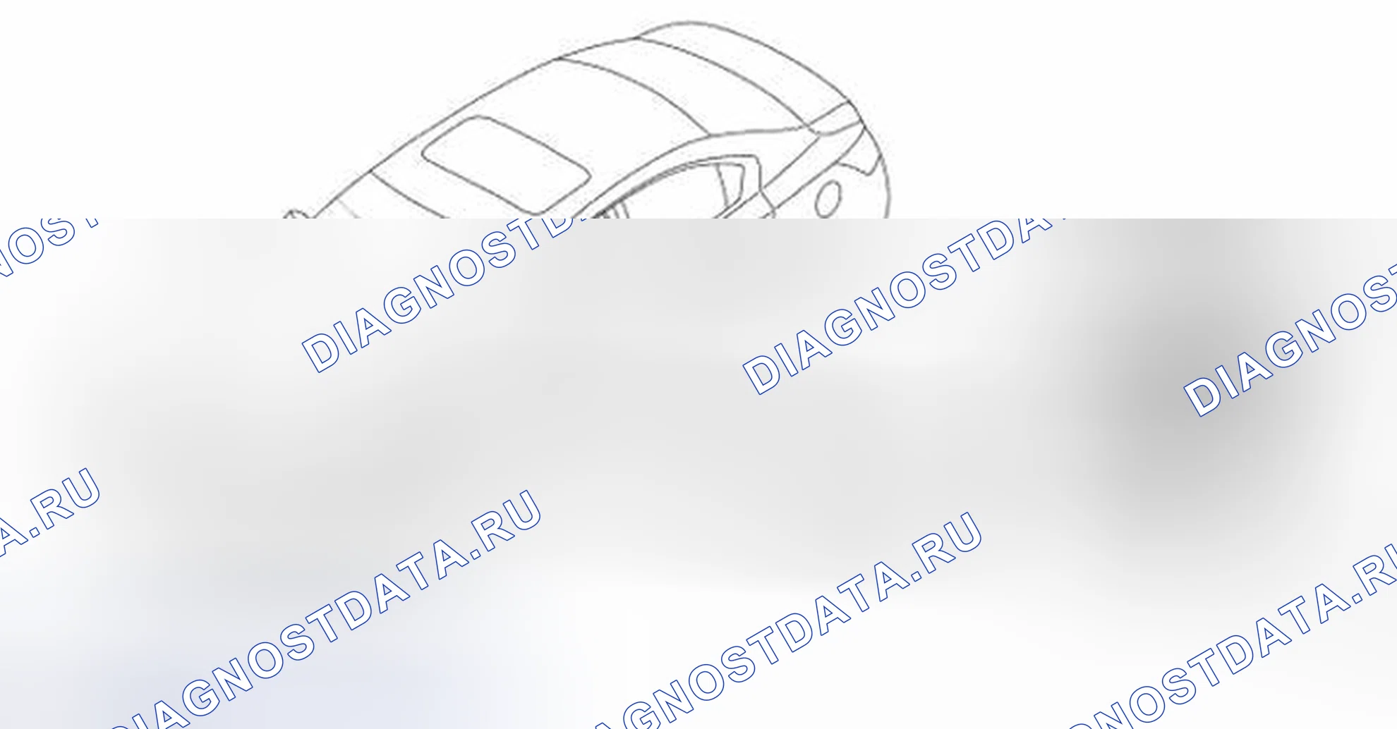 Рис. 65: Расположение компонентов. Honda Passport I