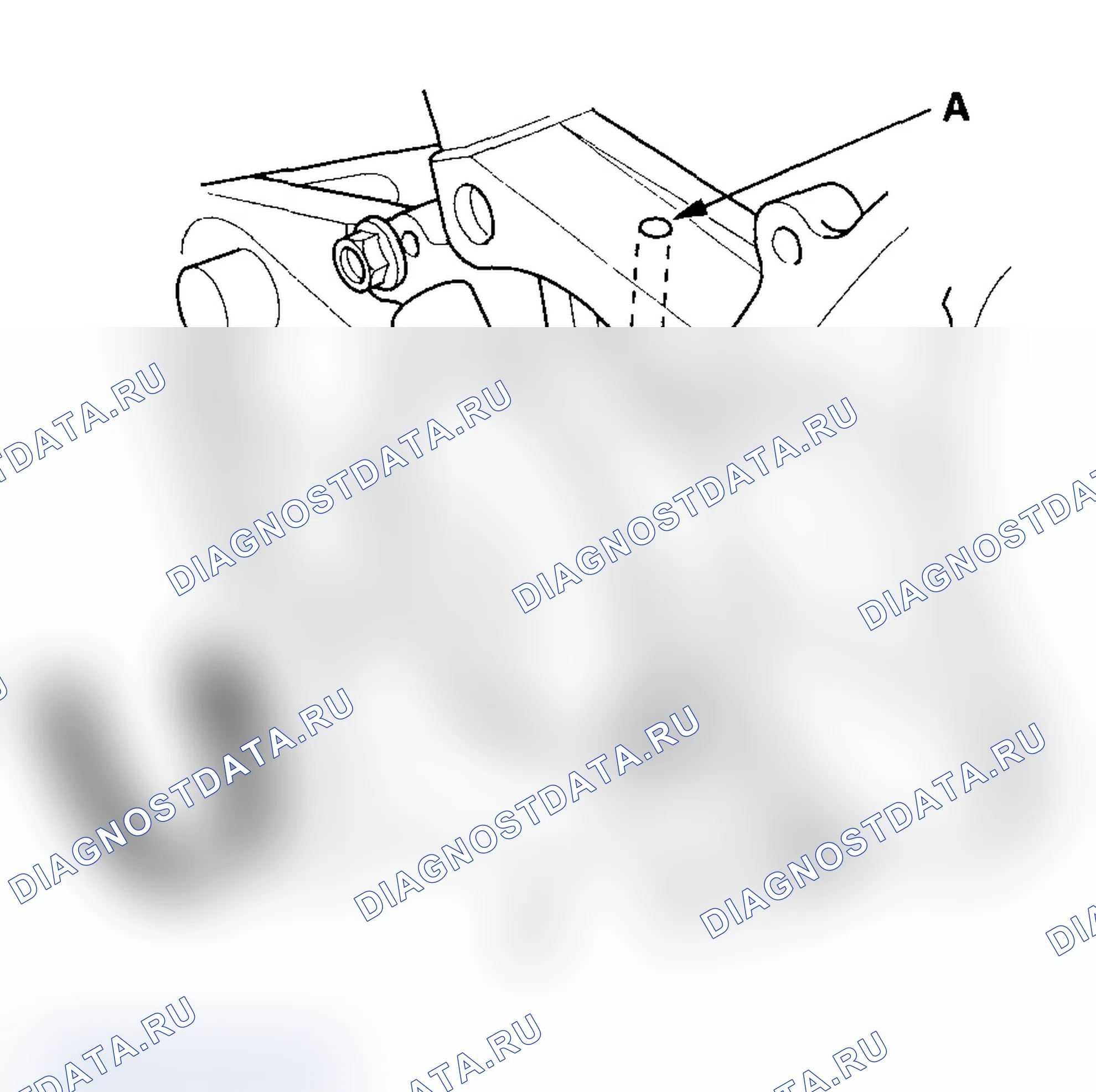 Рис. 6: Проверка водяного насоса. Acura MDX I