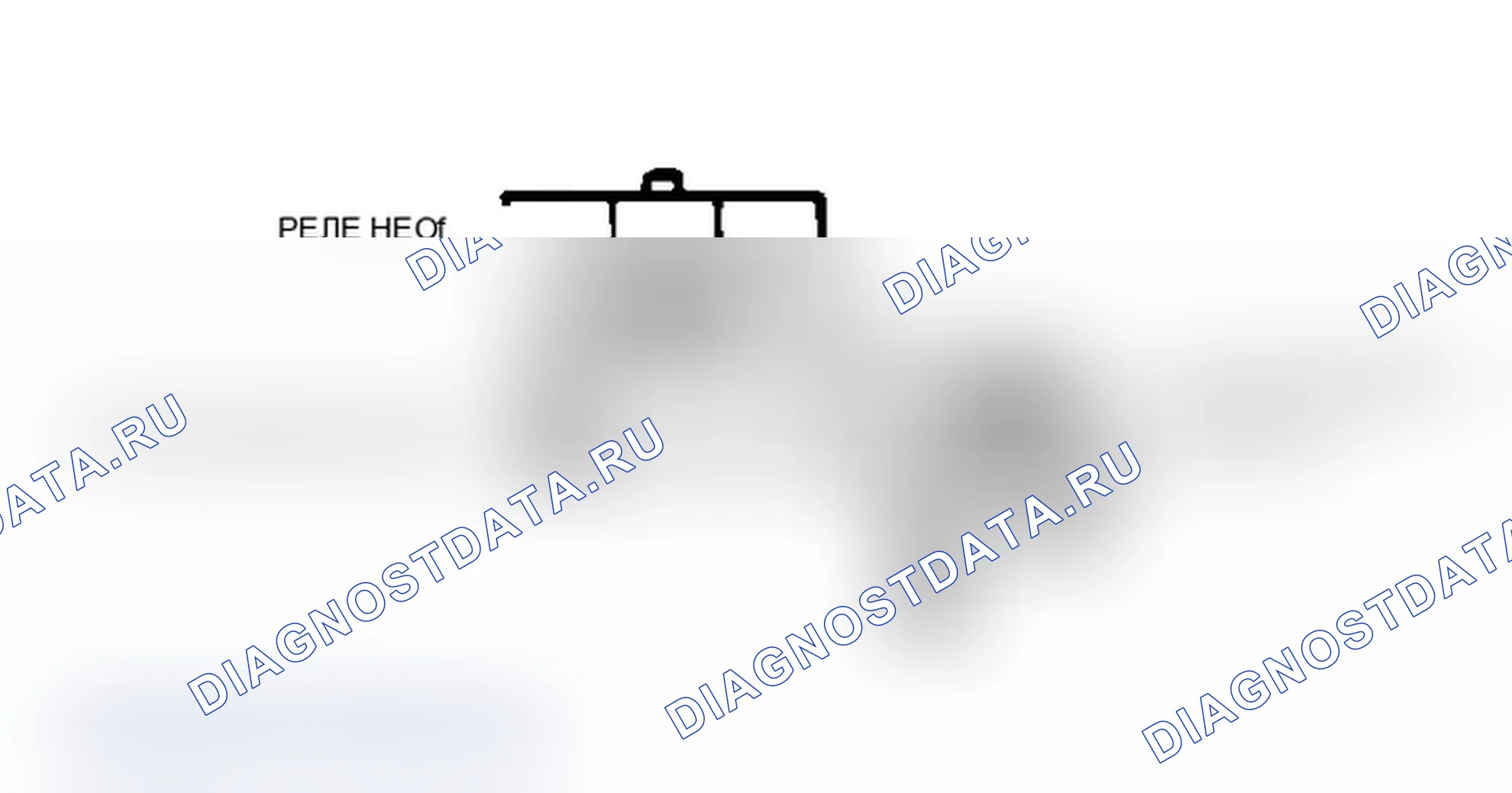Рис. 66: HEDF&AC HP выключатель Vehicle жгут разъём. Mercury Topaz II