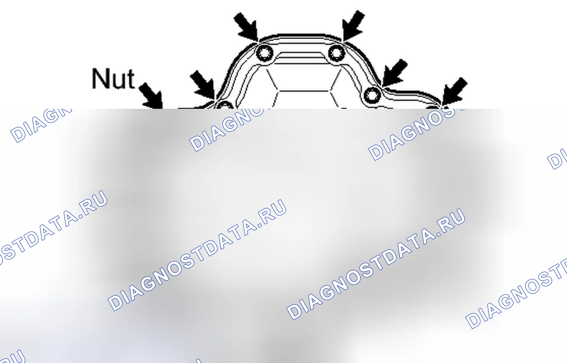 Рис. 474. Toyota Corolla X рестайлинг