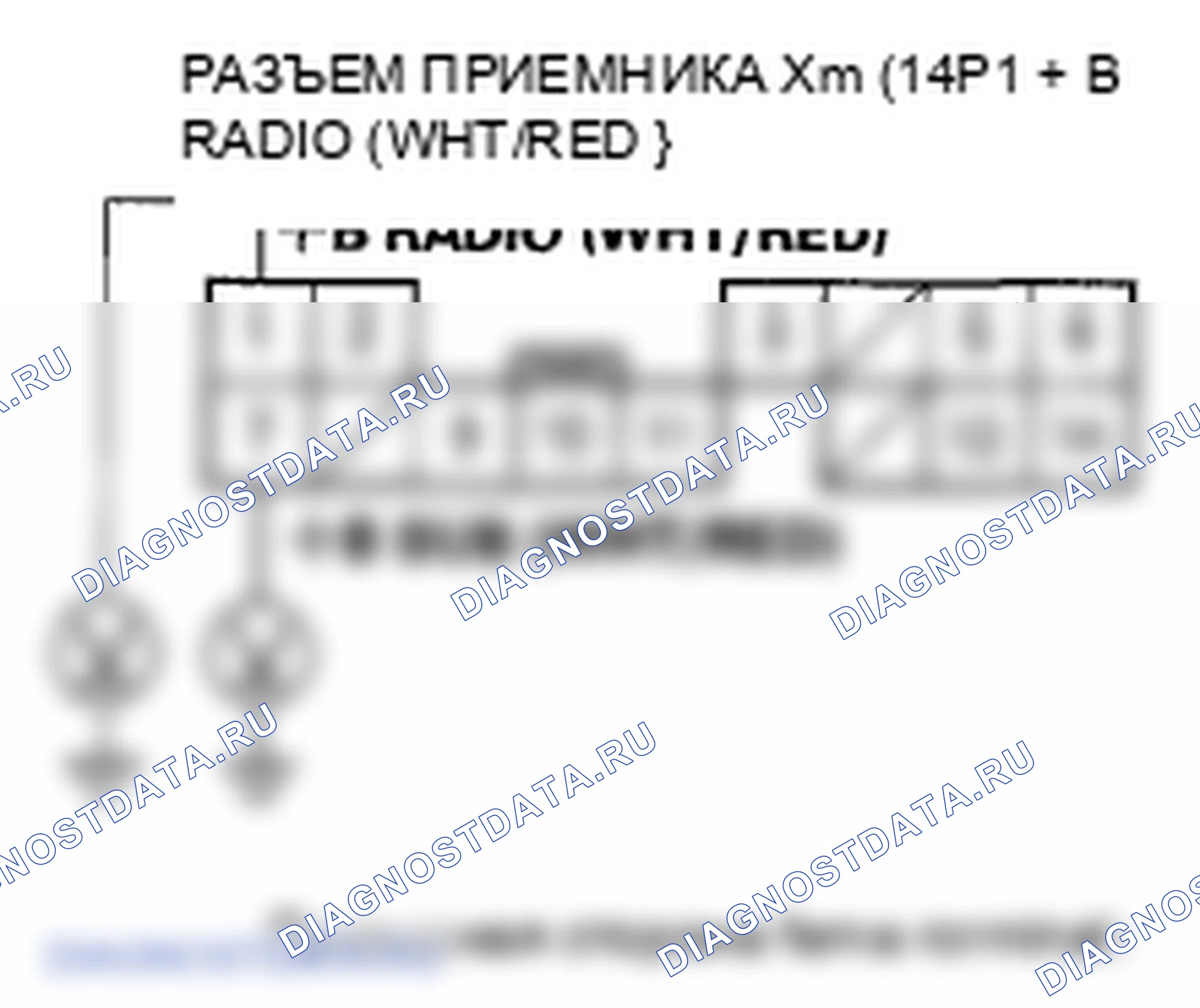 Рис. 85: Радиодисплей Xm пуст и информация о станции не отображается. Honda Ridgeline I рестайлинг