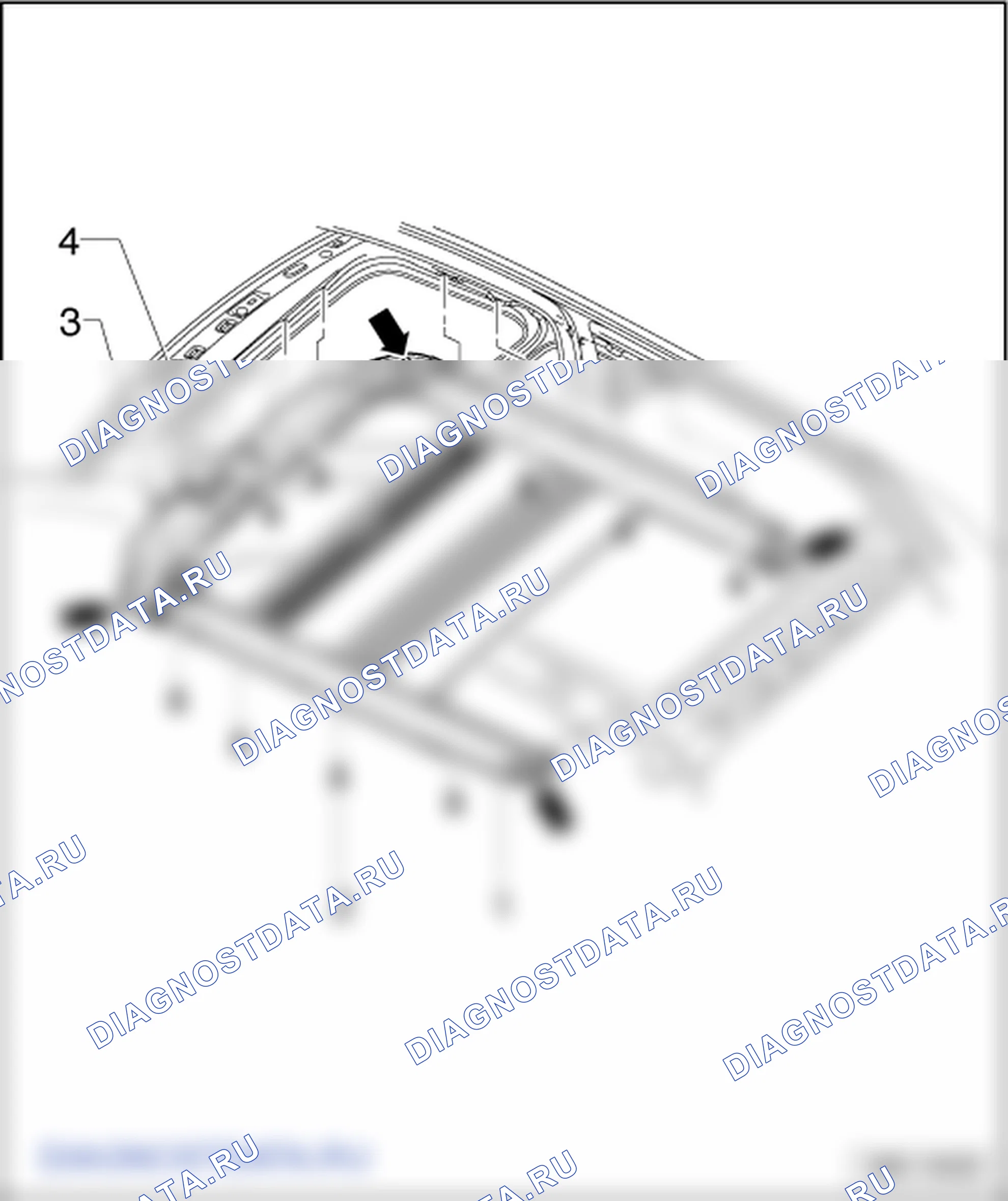Подъемно-сдвижной люк со стеклянной панелью (Meritor). Volkswagen Golf Plus I