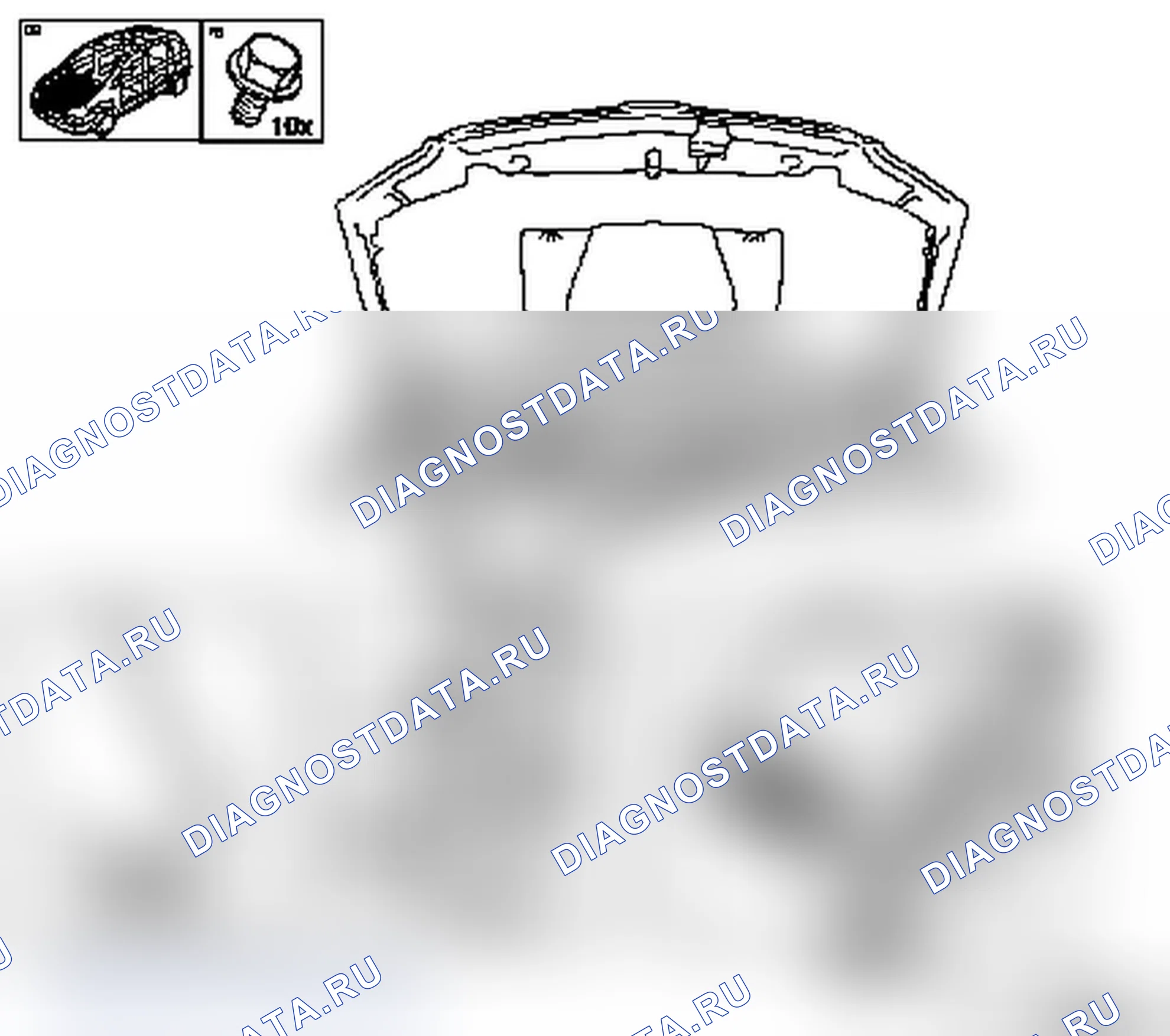 Снять и установить капот, функциональные узлы капота. Opel Vectra C