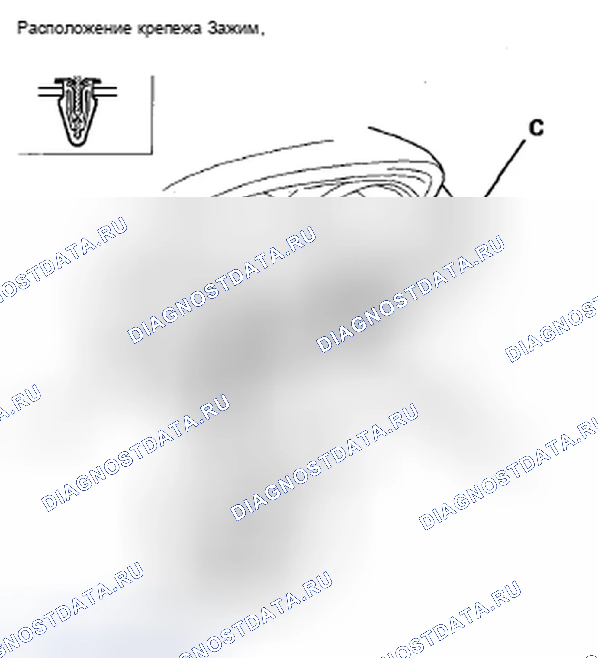 Рис. 62: Демонтаж/монтаж приборной панели. Acura ZDX I