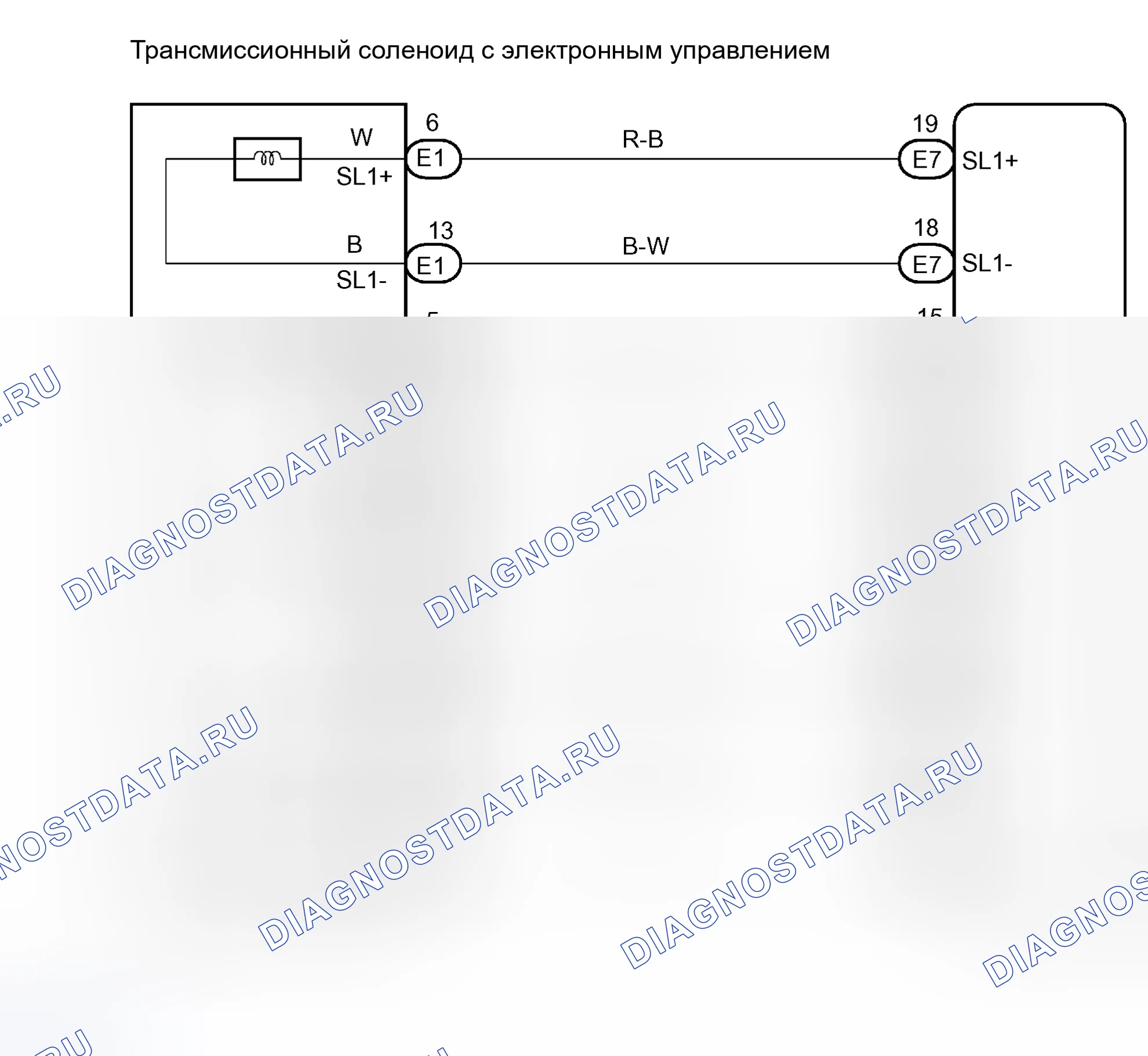 Рис. 54: электросхема. Toyota Sienna II