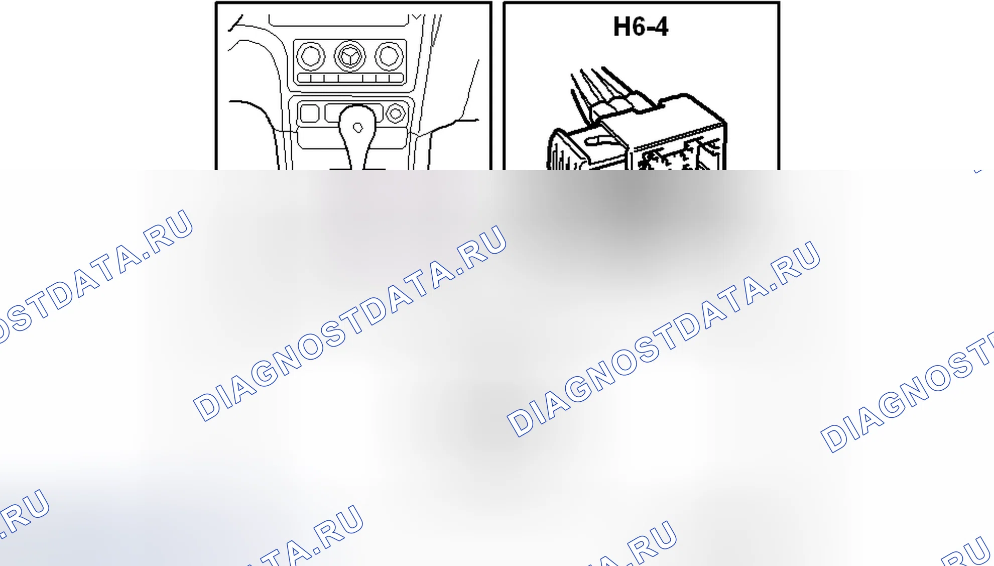 Рис. 355: Разъем H6-4. Kia Picanto III