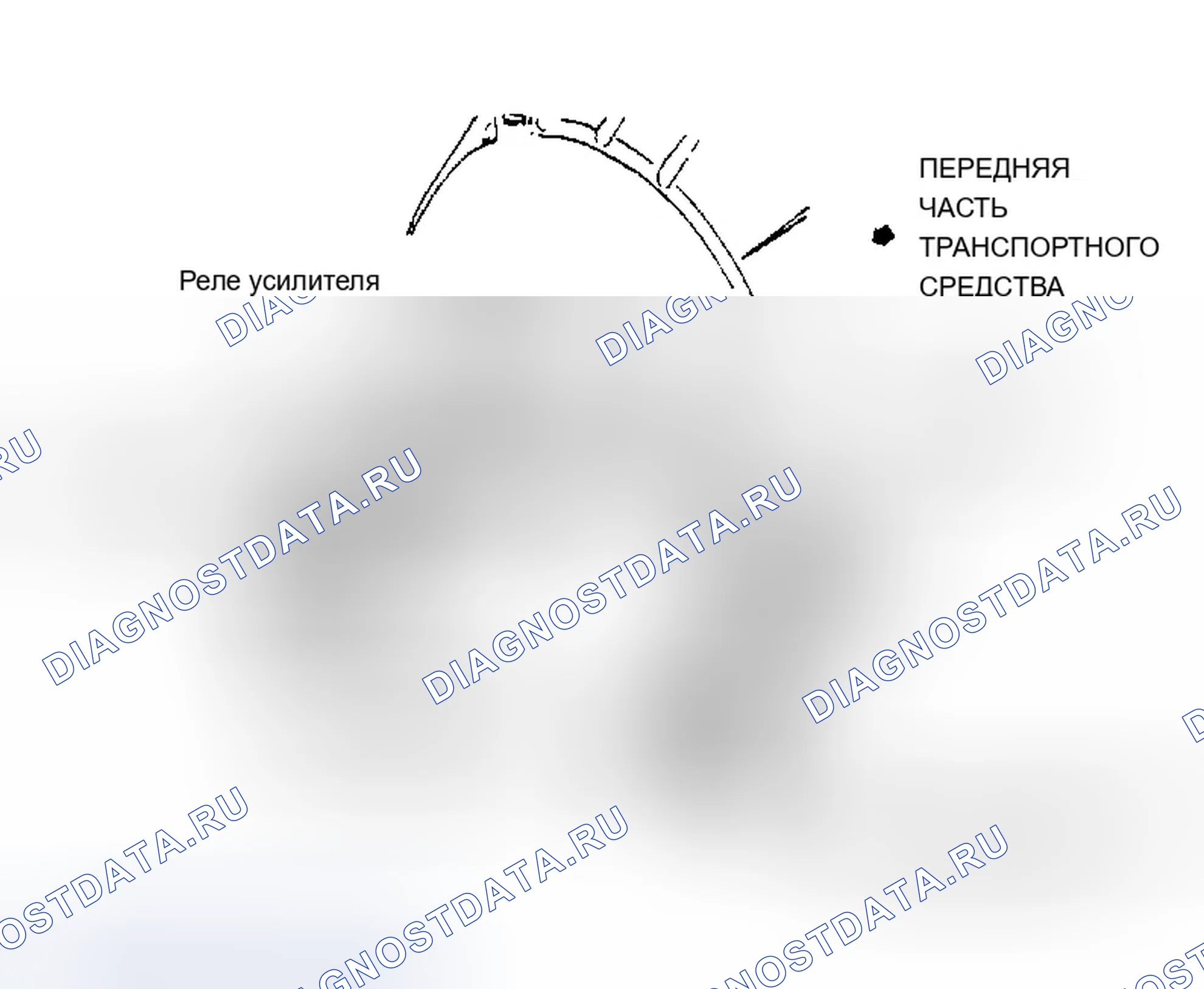 Рис. 22: Идентификация реле сцепления A / C General Motors Corp.. Chevrolet Corvette C4