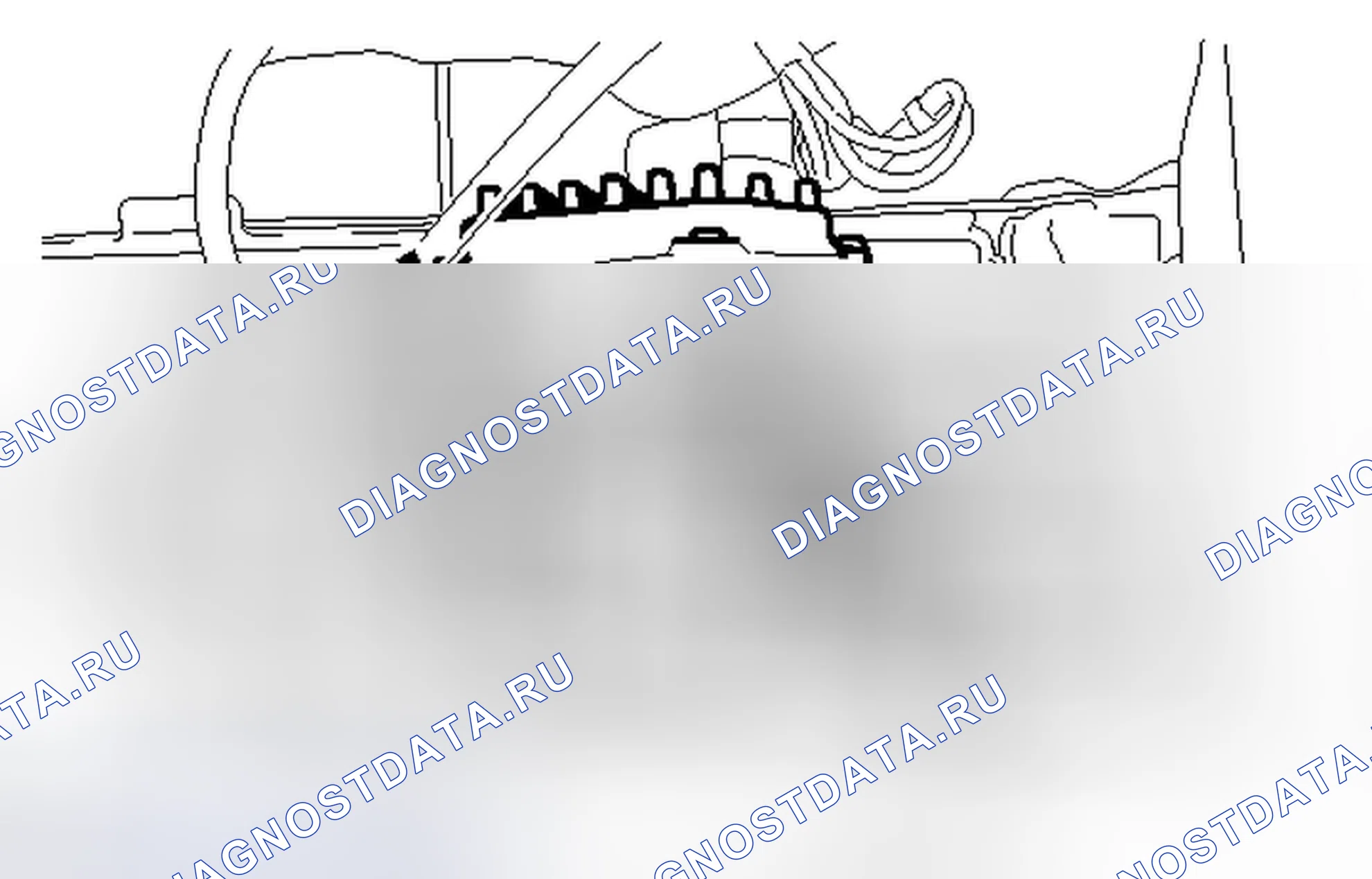 Рис. 1656: ДЕМОНТАЖ. Toyota Highlander II рестайлинг