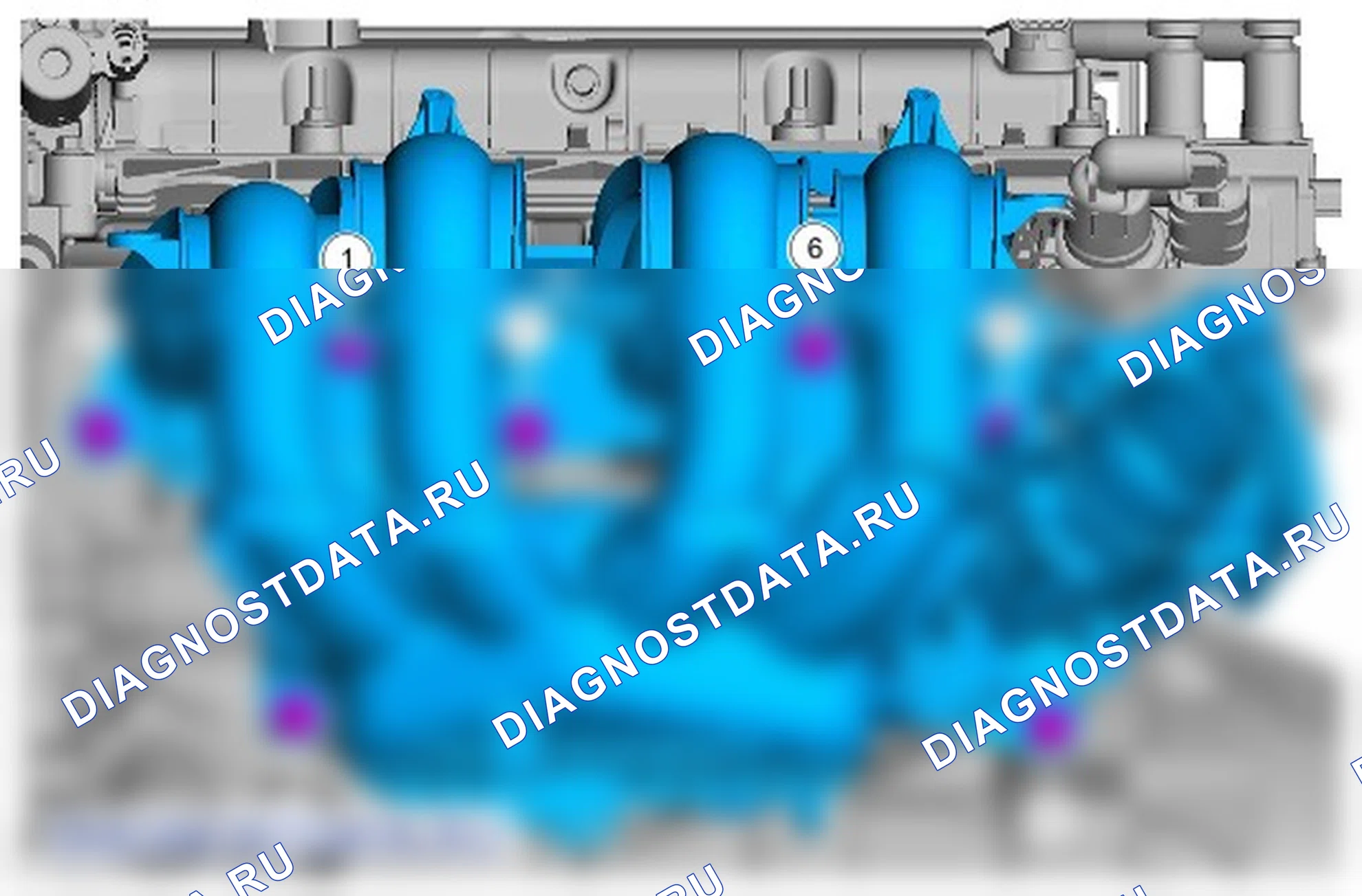 Как снять и установить впускной коллектор. Ford EcoSport II