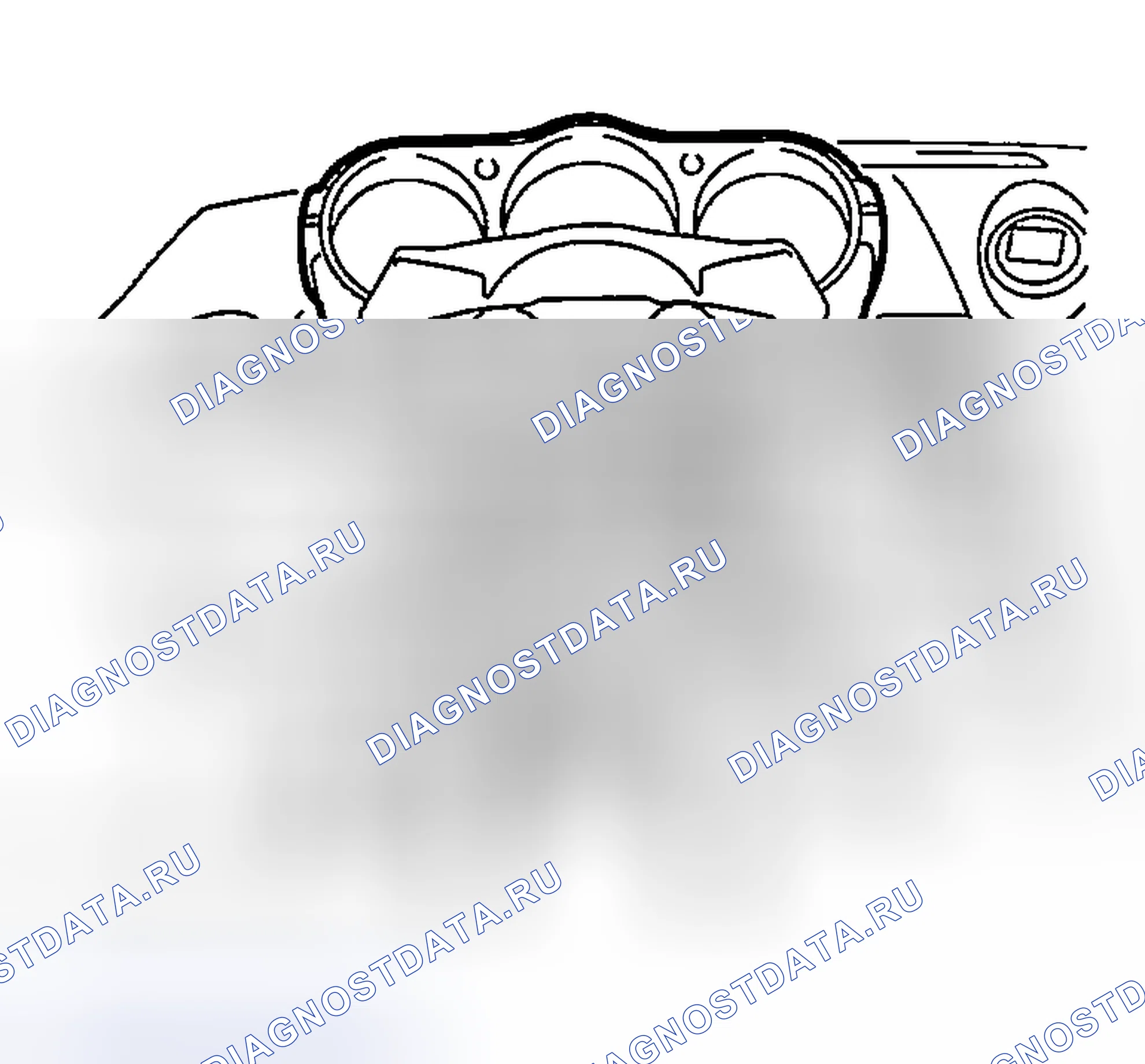 Рис. 10: КОМБИНИРОВАННЫЙ ИЗМЕРИТЕЛЬ. Nissan 350Z I