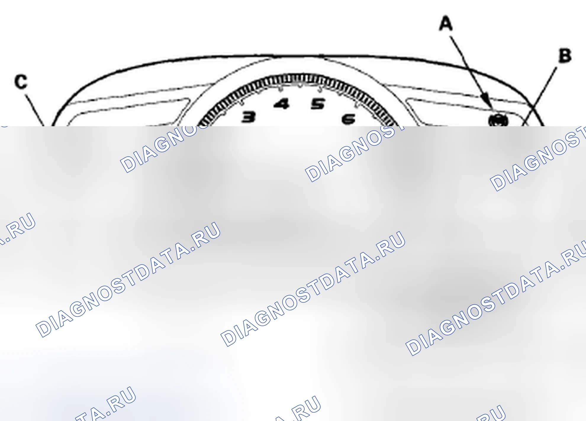 Рис. 173: Индикатор системы. Honda Civic VIII