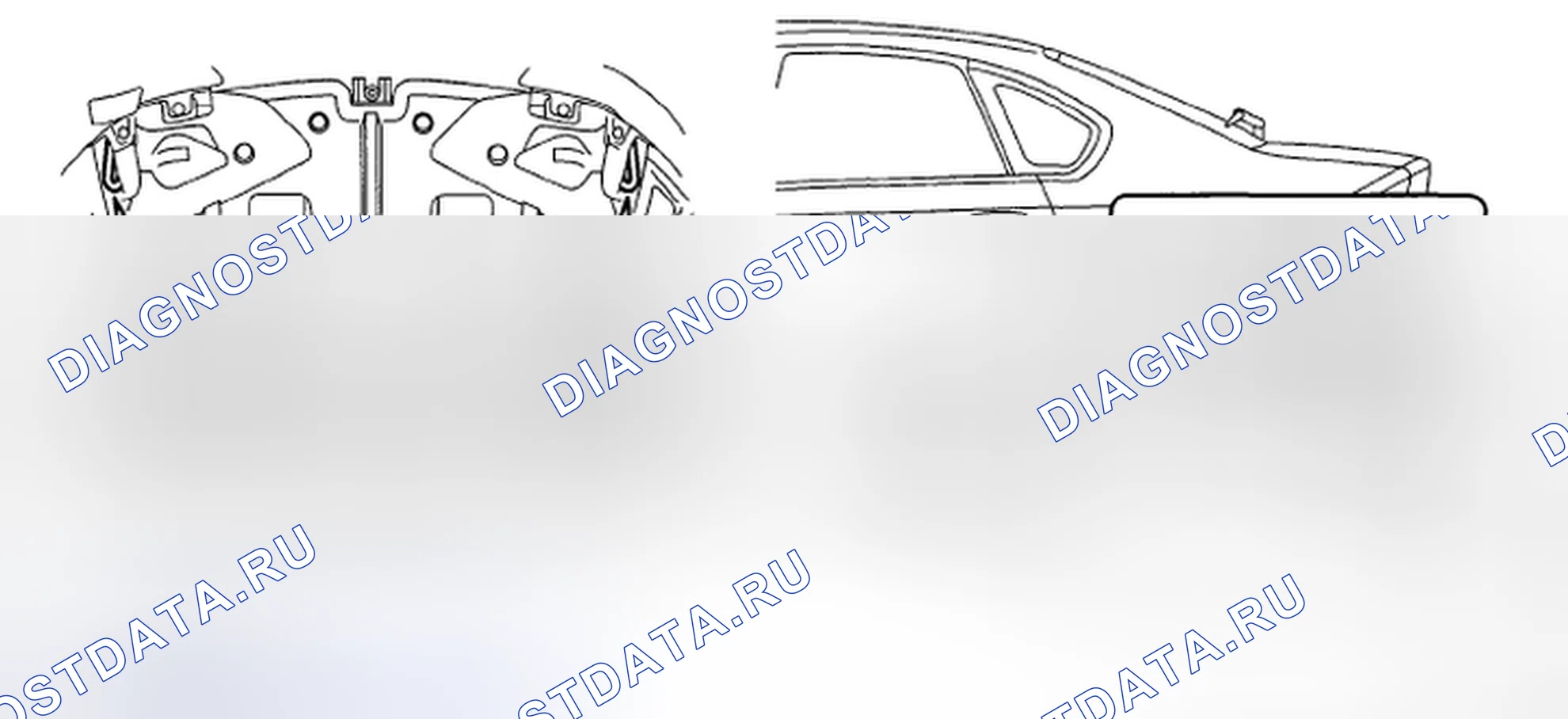 Рис. 69: ВРЕЗКИ. Subaru Legacy BL/BP рестайлинг